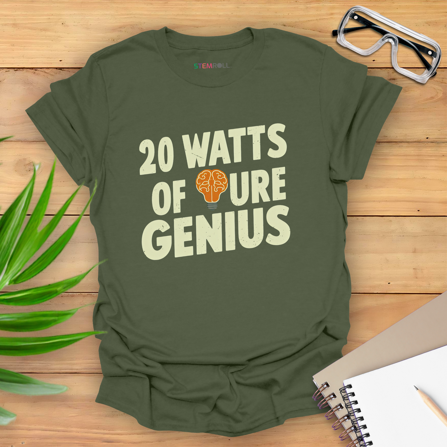 20 Watts of Pure Genius T-shirt