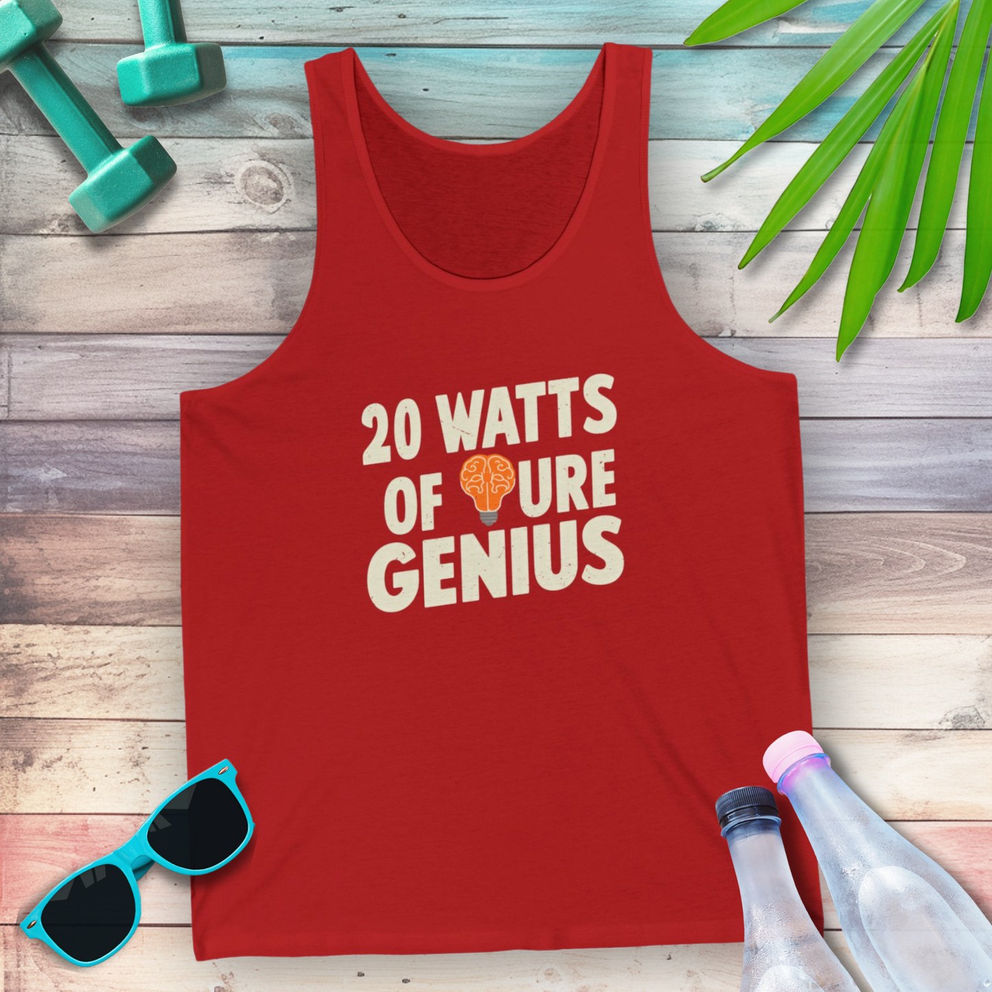 20 Watts of Pure Genius Tank Top
