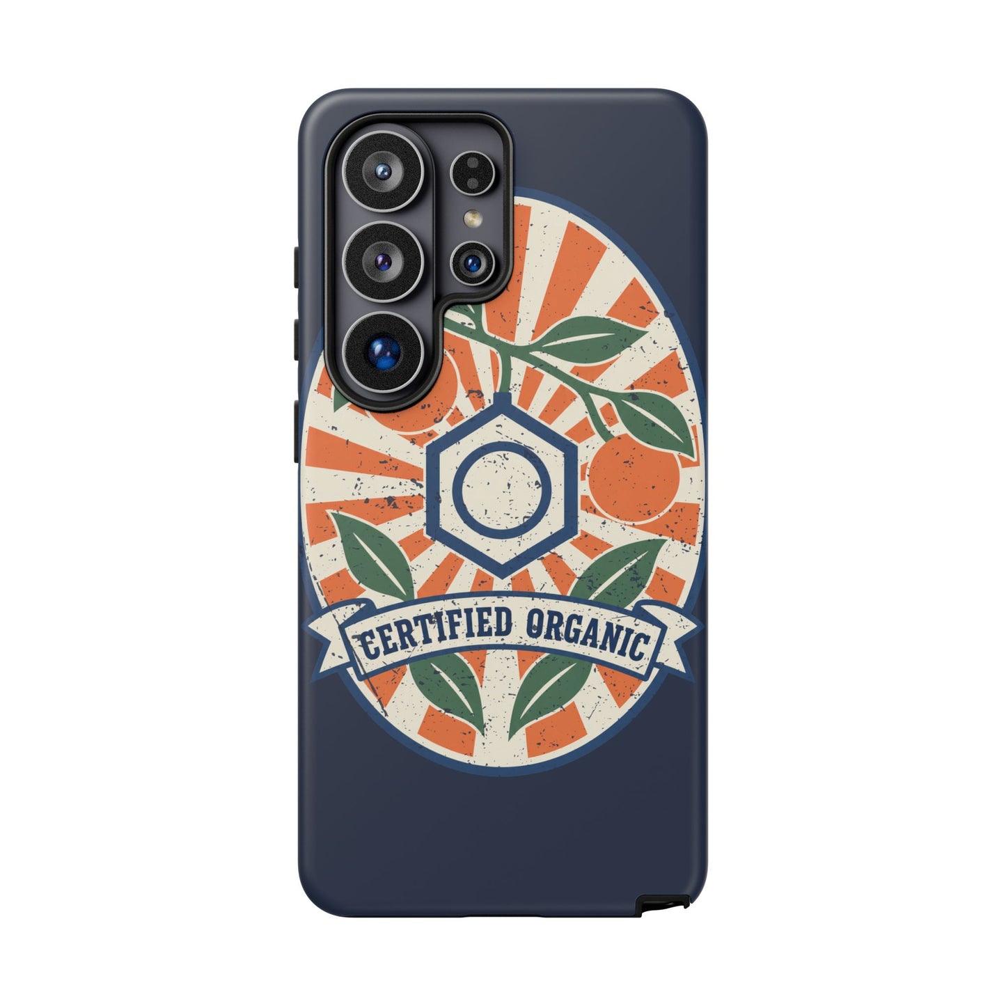 Certified Organic Chemistry - Tough Phone Case (Samsung Galaxy) 🍊
