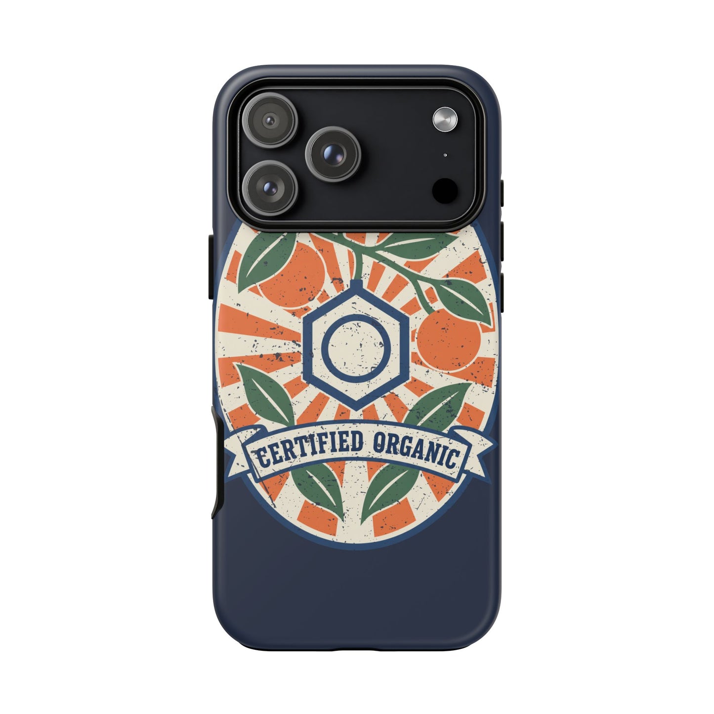 Certified Organic Chemistry - Tough Phone Case (Apple iPhone) 🍊