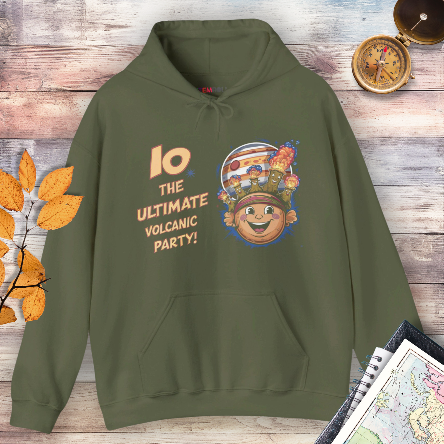 Io: The Ultimate Volcanic Party! Hoodie