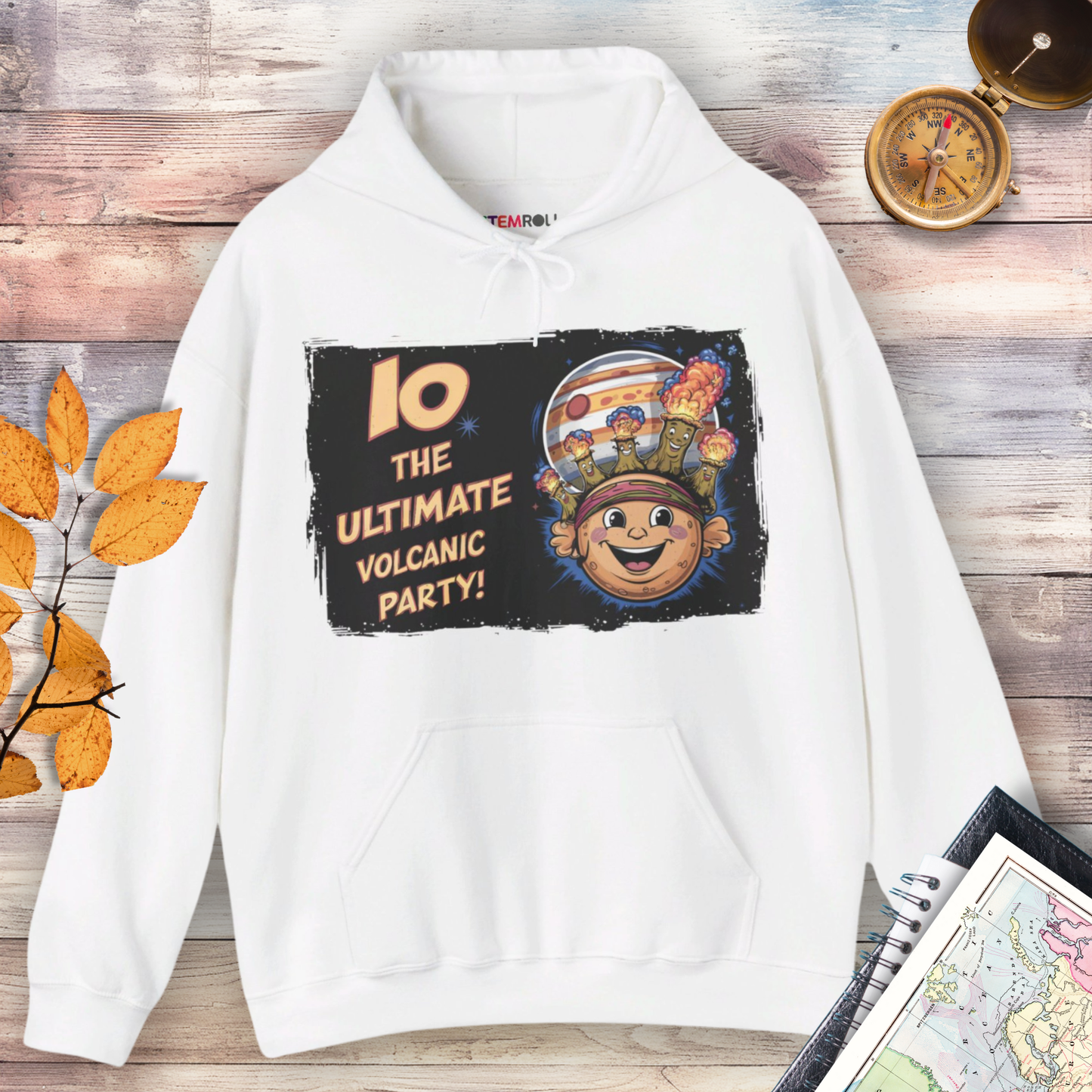 Io: The Ultimate Volcanic Party! Hoodie