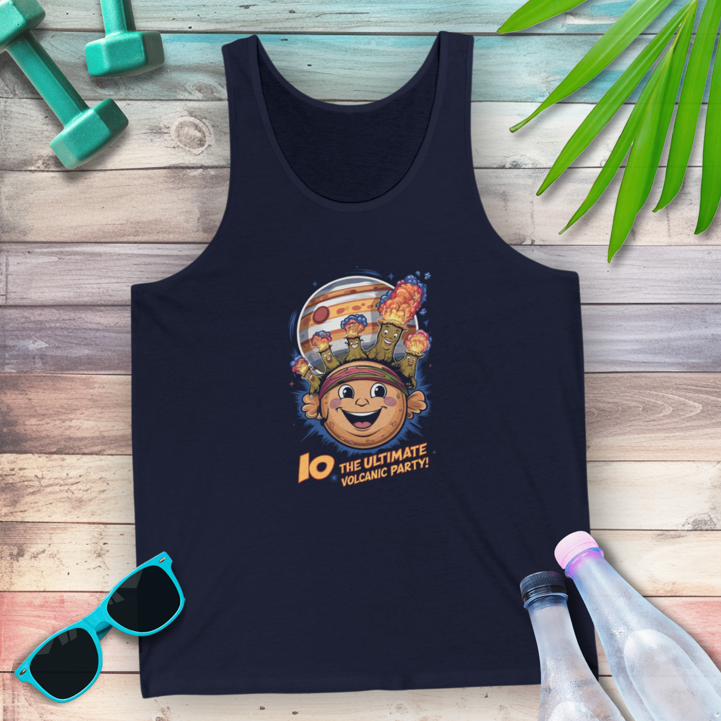 Io: The Ultimate Volcanic Party! Tank Top