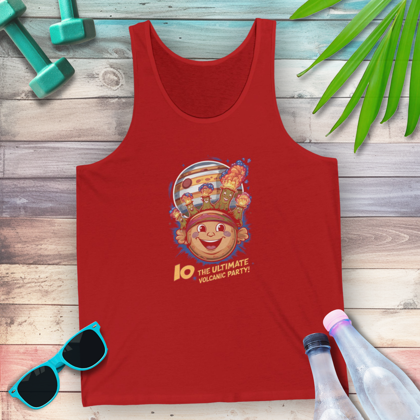 Io: The Ultimate Volcanic Party! Tank Top