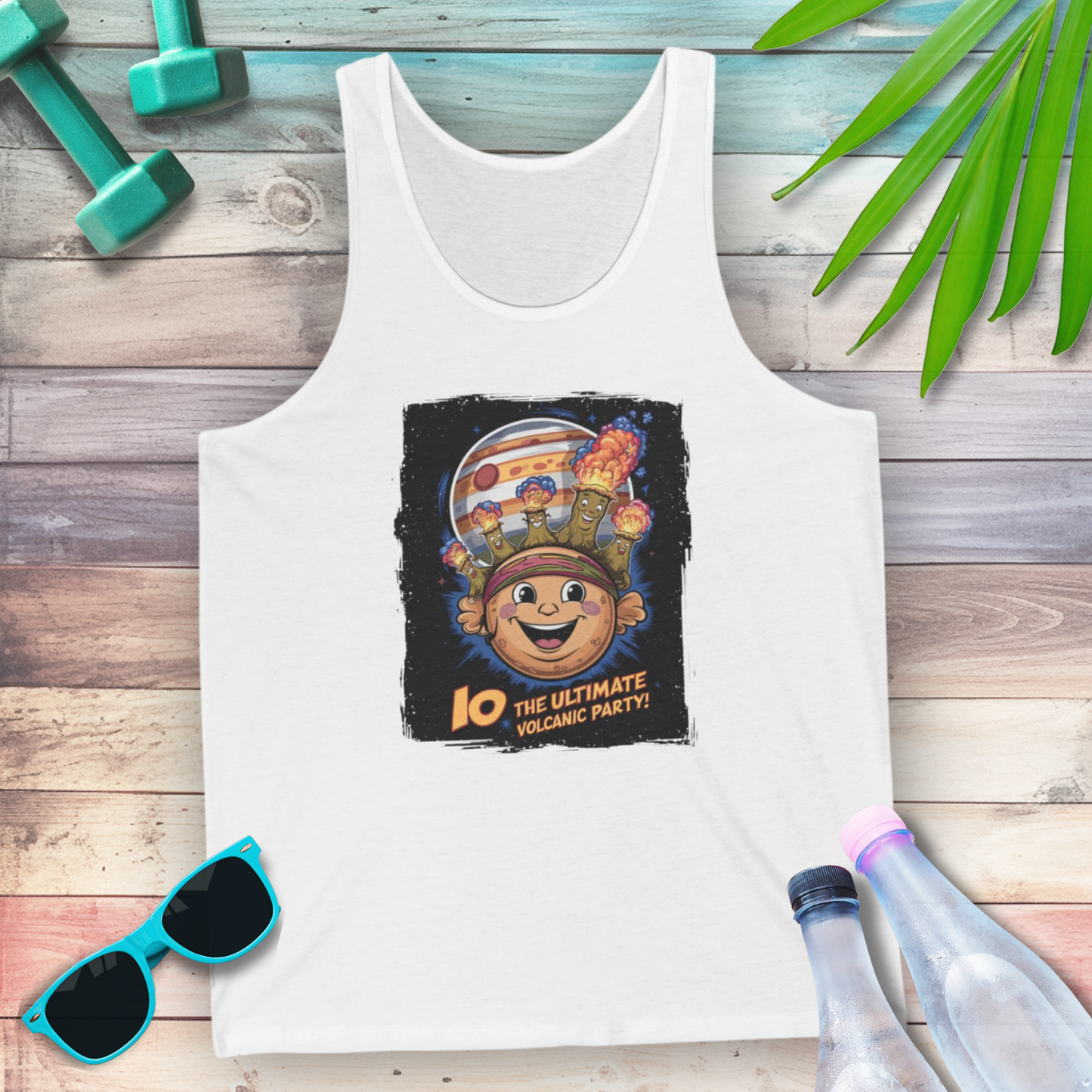 Io: The Ultimate Volcanic Party! Tank Top