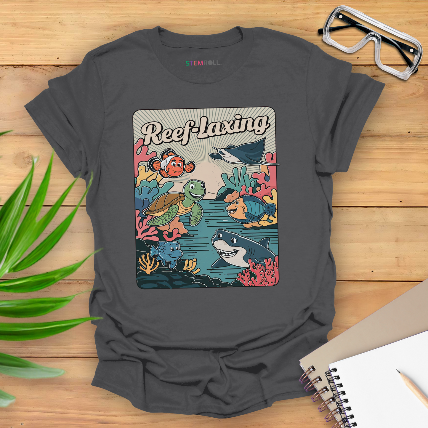 Reef-Laxing: Exploring the Science of Coral Reefs T-shirt