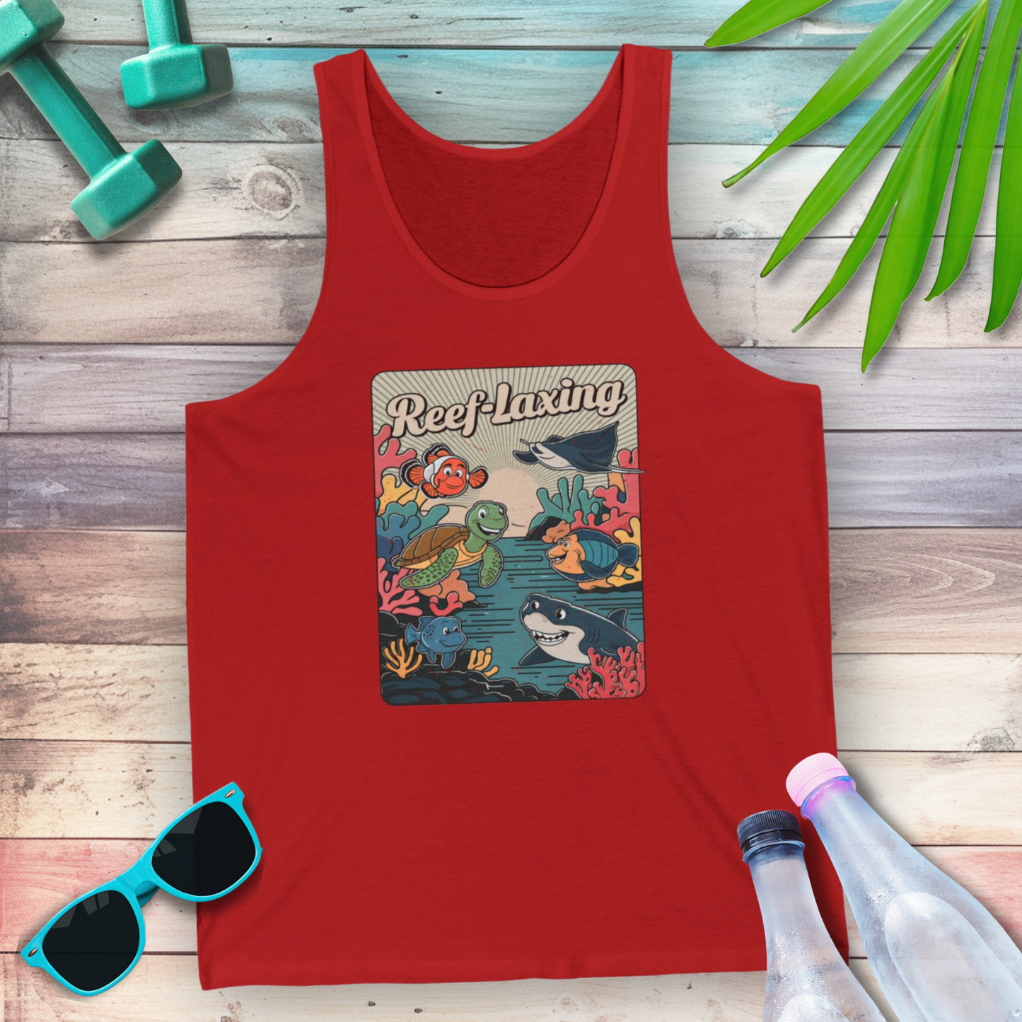 Reef-Laxing: Exploring the Science of Coral Reefs Tank Top