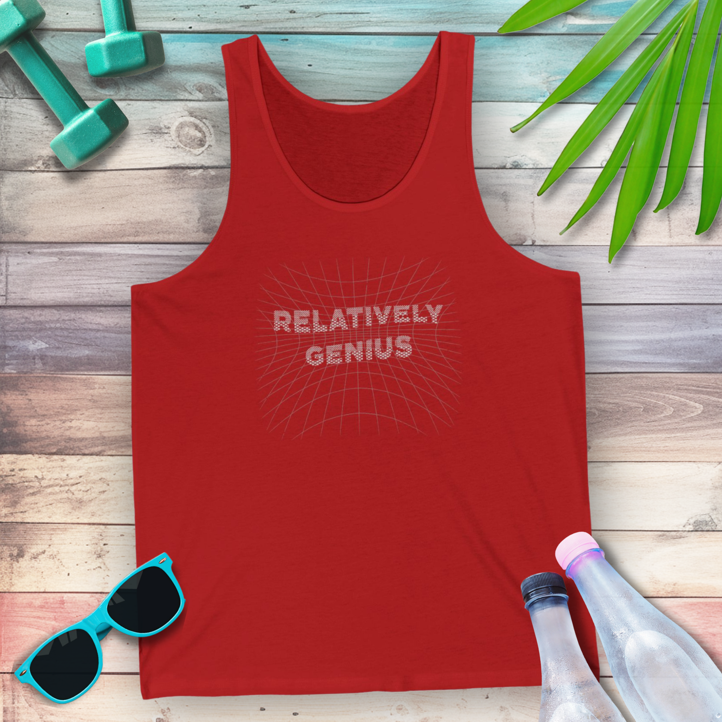"Relatively" Genius: Celebrating Albert Einstein Tank Top