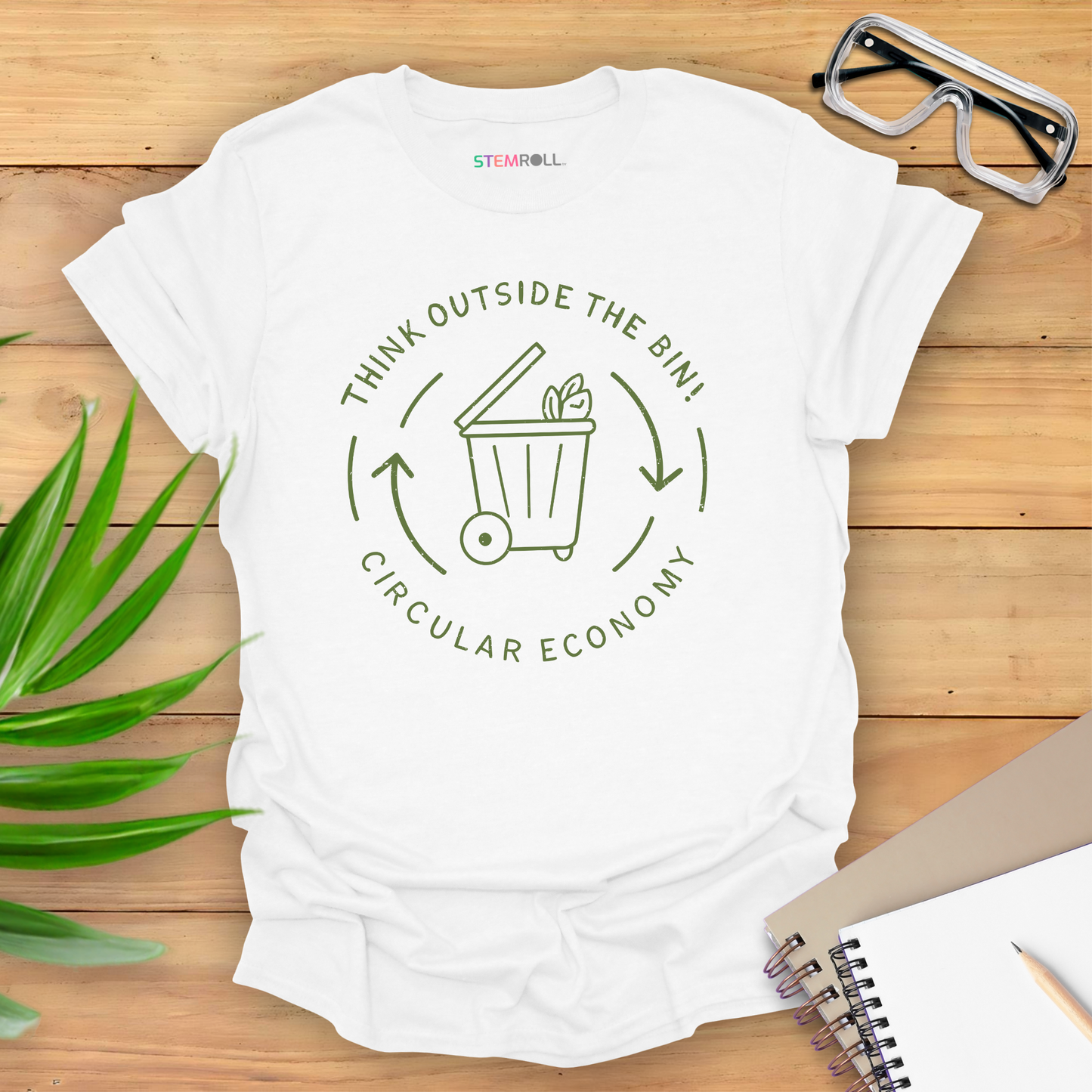 Think Outside the Bin! ♺ Circular Economy T-shirt