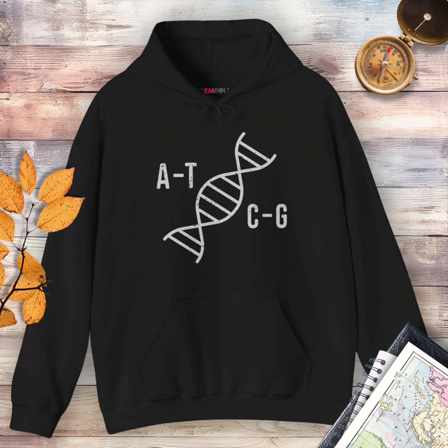 Unraveling A, T, C, G Hoodie
