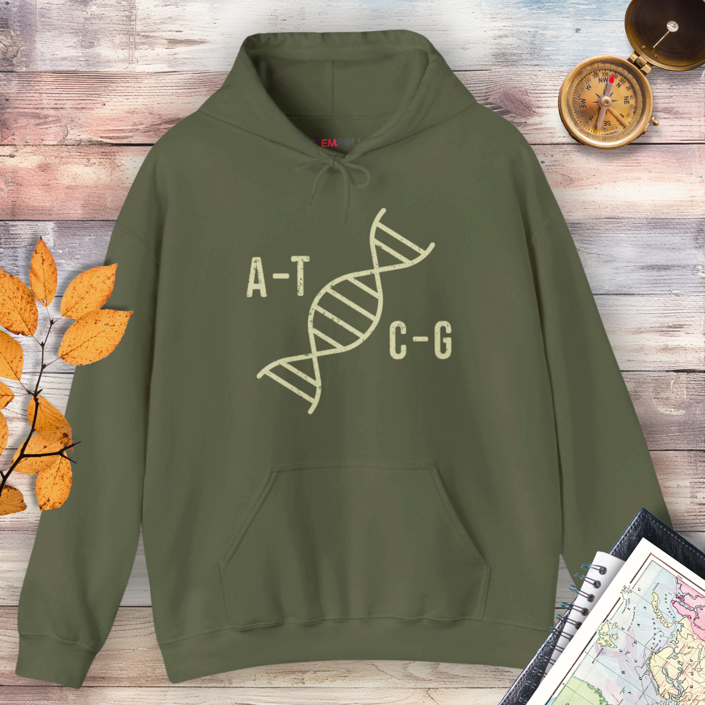 Unraveling A, T, C, G Hoodie