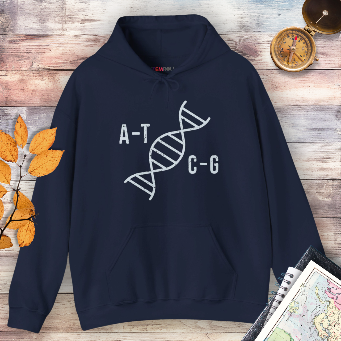 Unraveling A, T, C, G Hoodie