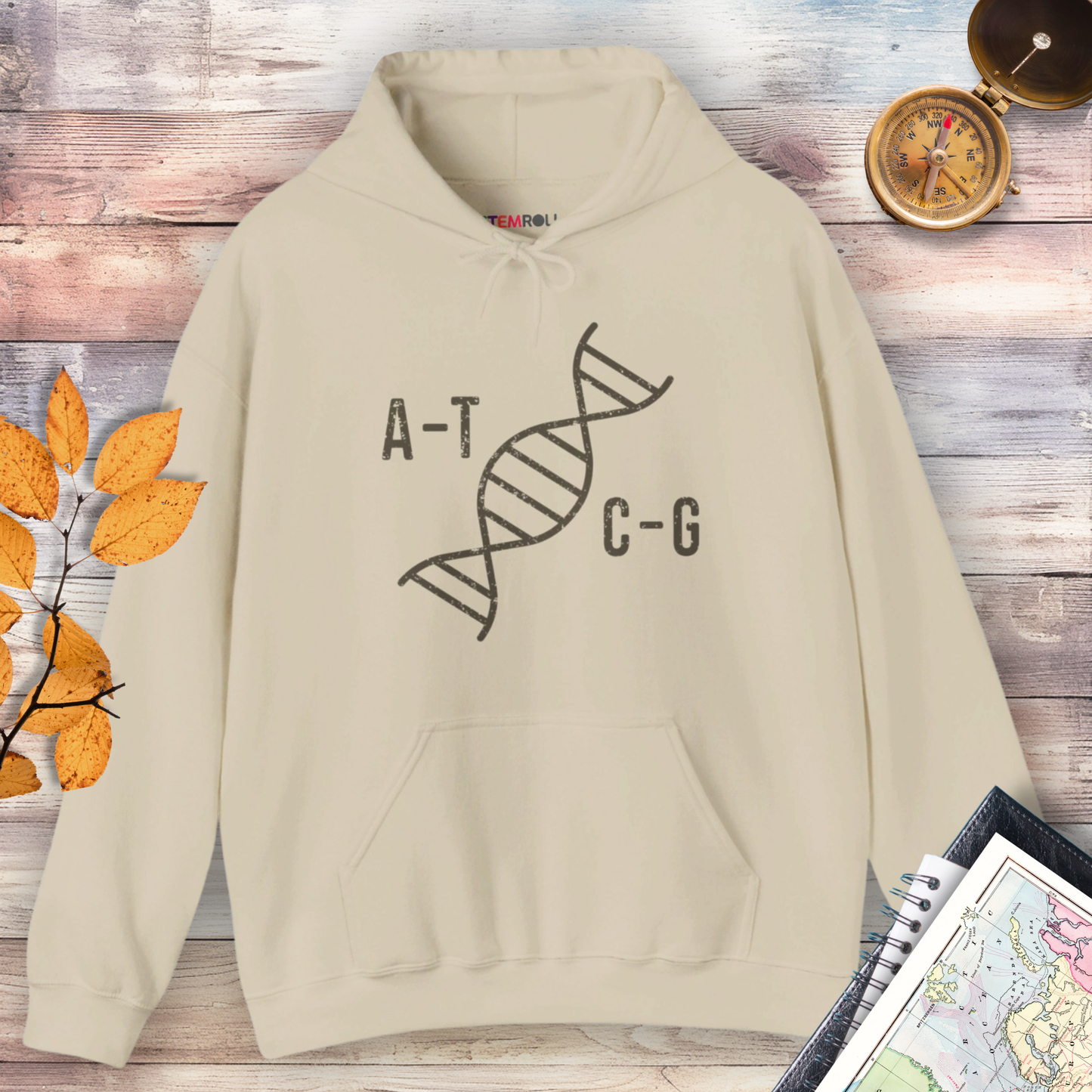 Unraveling A, T, C, G Hoodie
