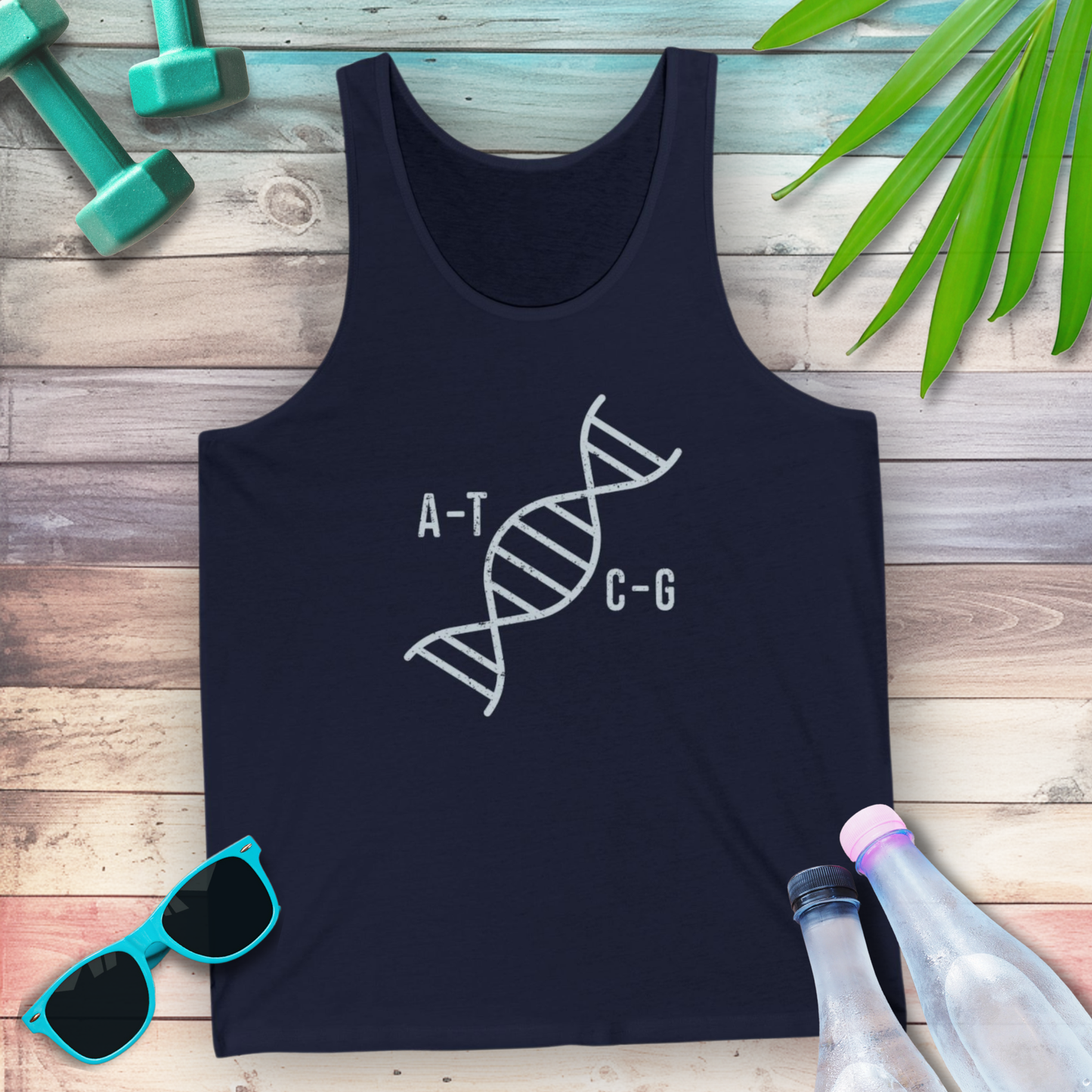Unraveling A, T, C, G Tank Top