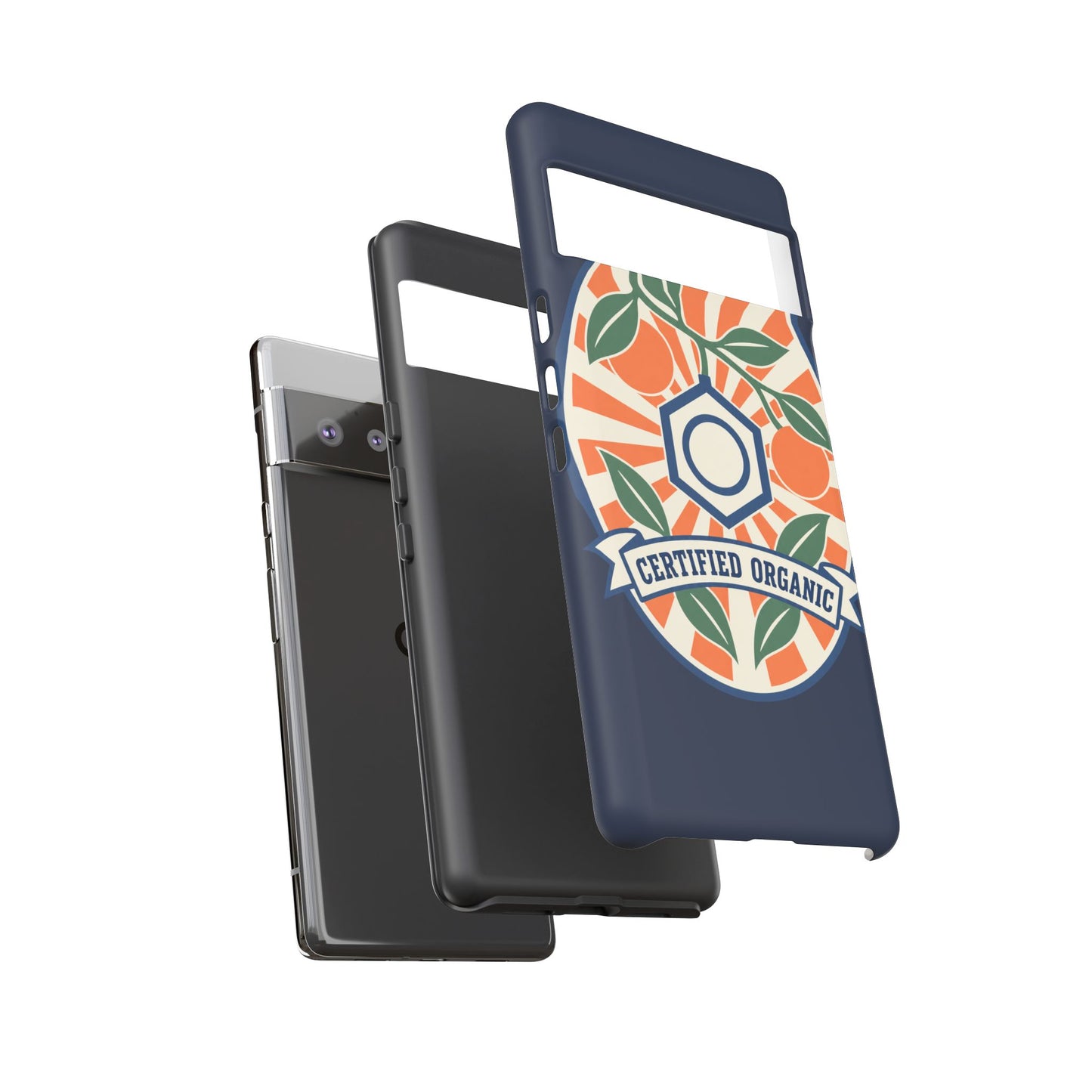 Certified Organic Chemistry - Tough Phone Case (Google Pixel) 🍊