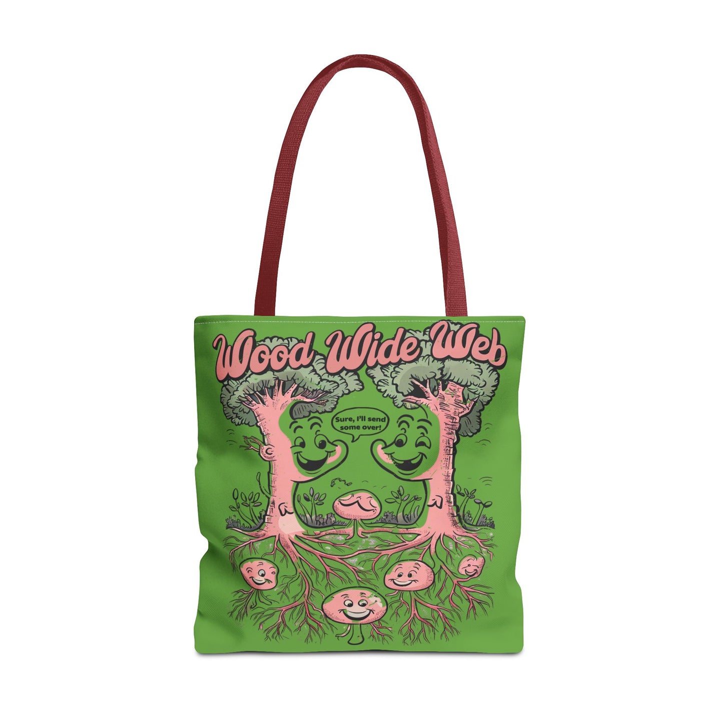 The Wood Wide Web: Nature’s Internet Tote Bag