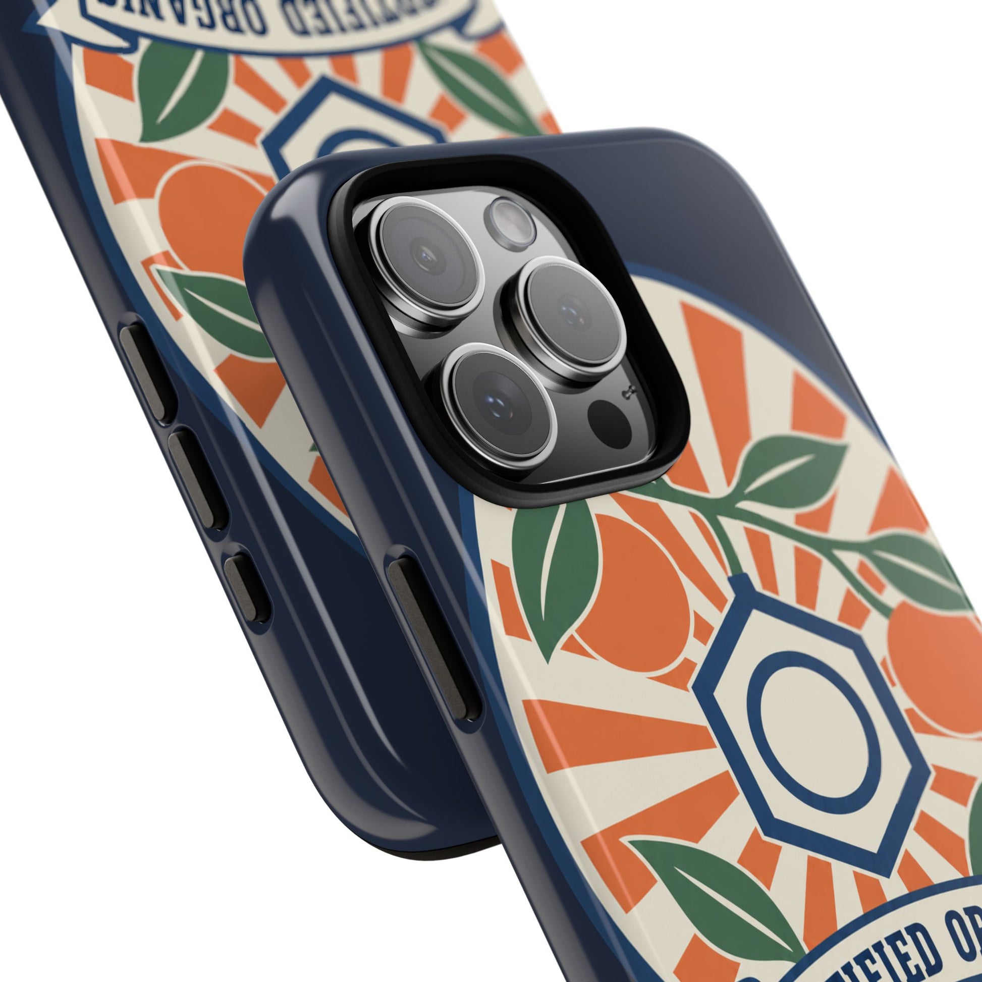 Certified Organic Chemistry - Tough Phone Case (Apple iPhone) 🍊