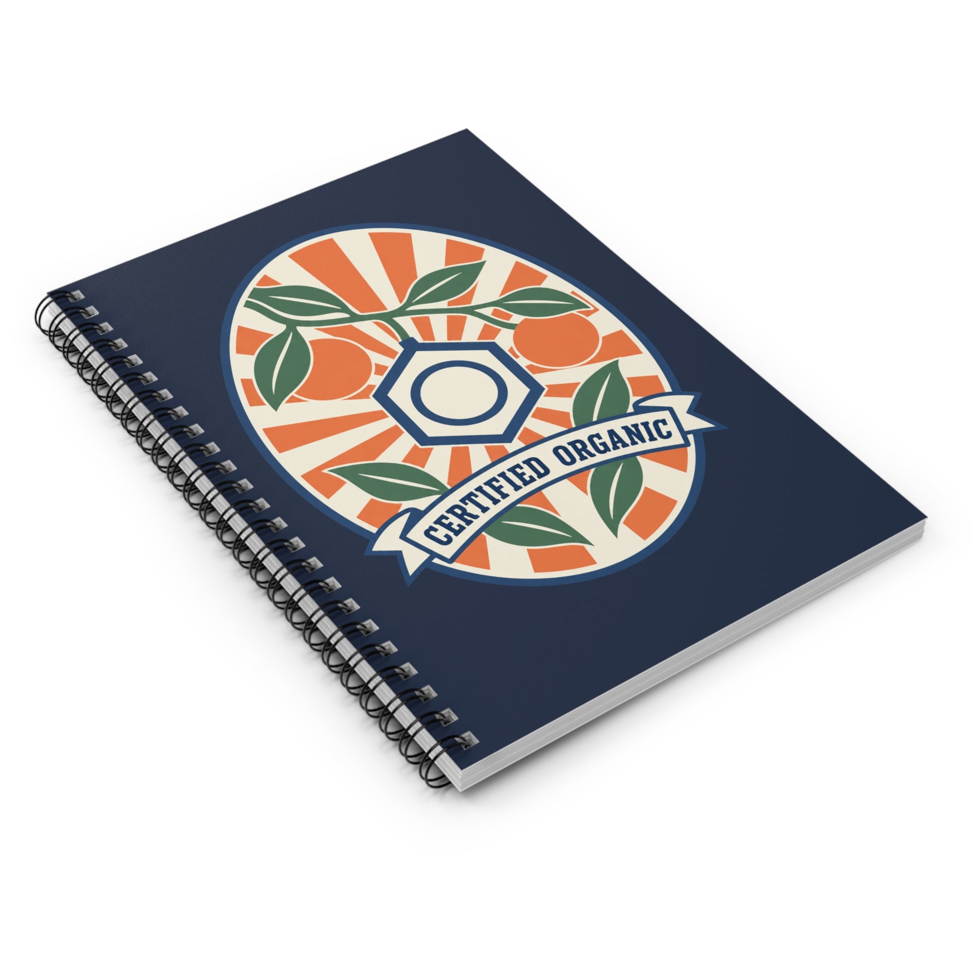 Certified Organic Chemistry - Spiral Notebook 🍊