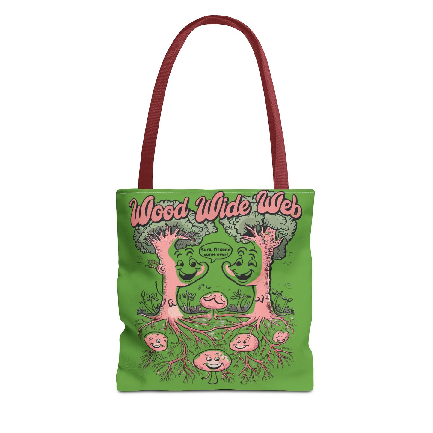 The Wood Wide Web: Nature’s Internet Tote Bag