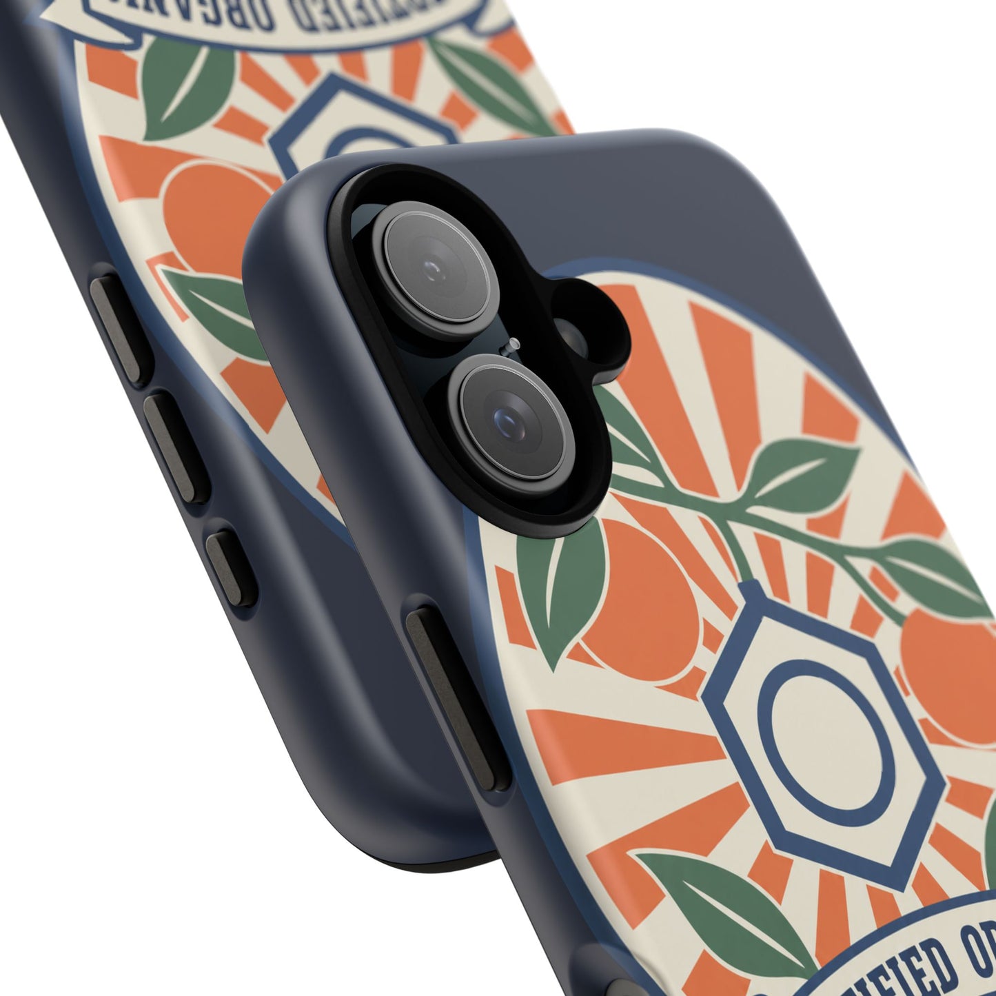 Certified Organic Chemistry - Tough Phone Case (Apple iPhone) 🍊