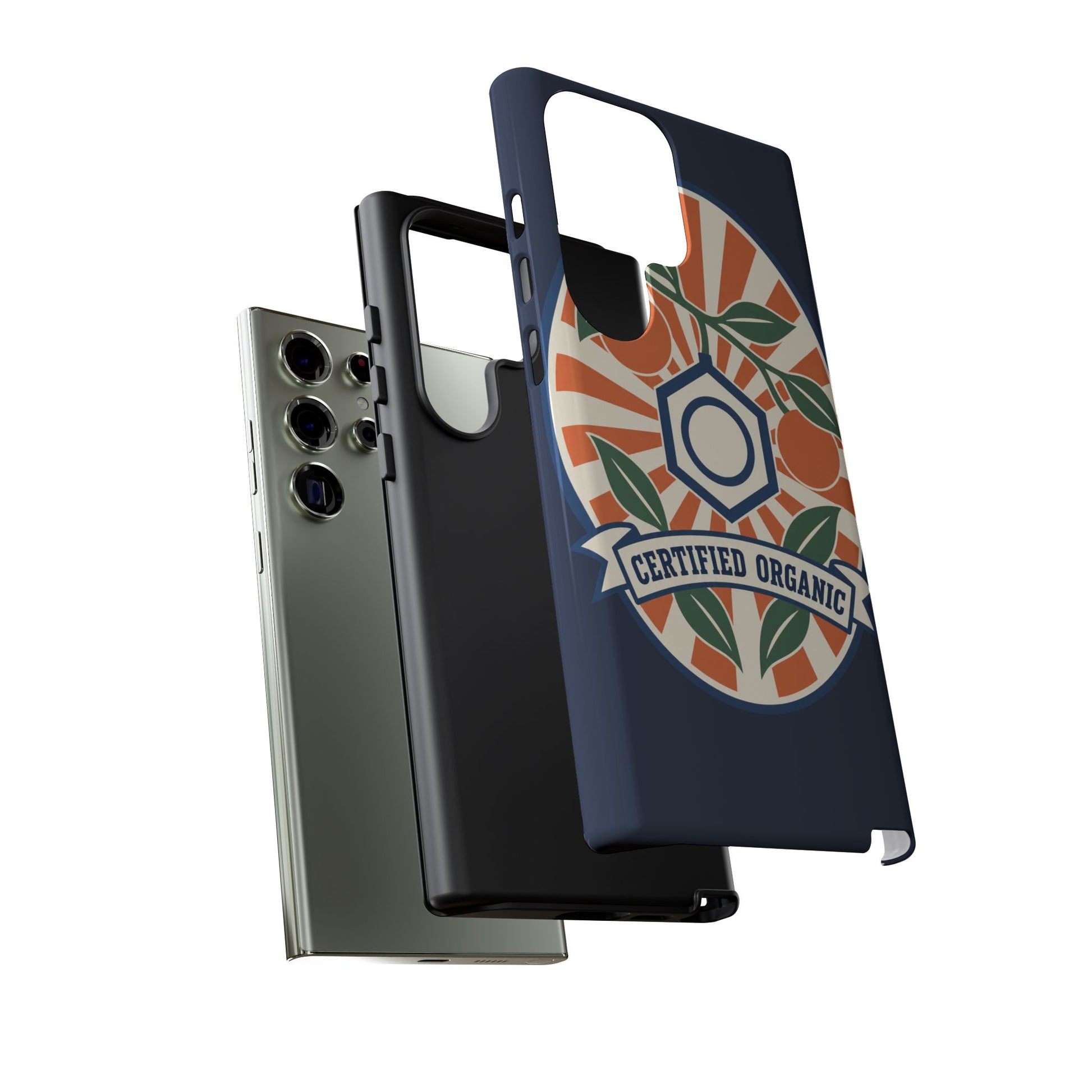 Certified Organic Chemistry - Tough Phone Case (Samsung Galaxy) 🍊