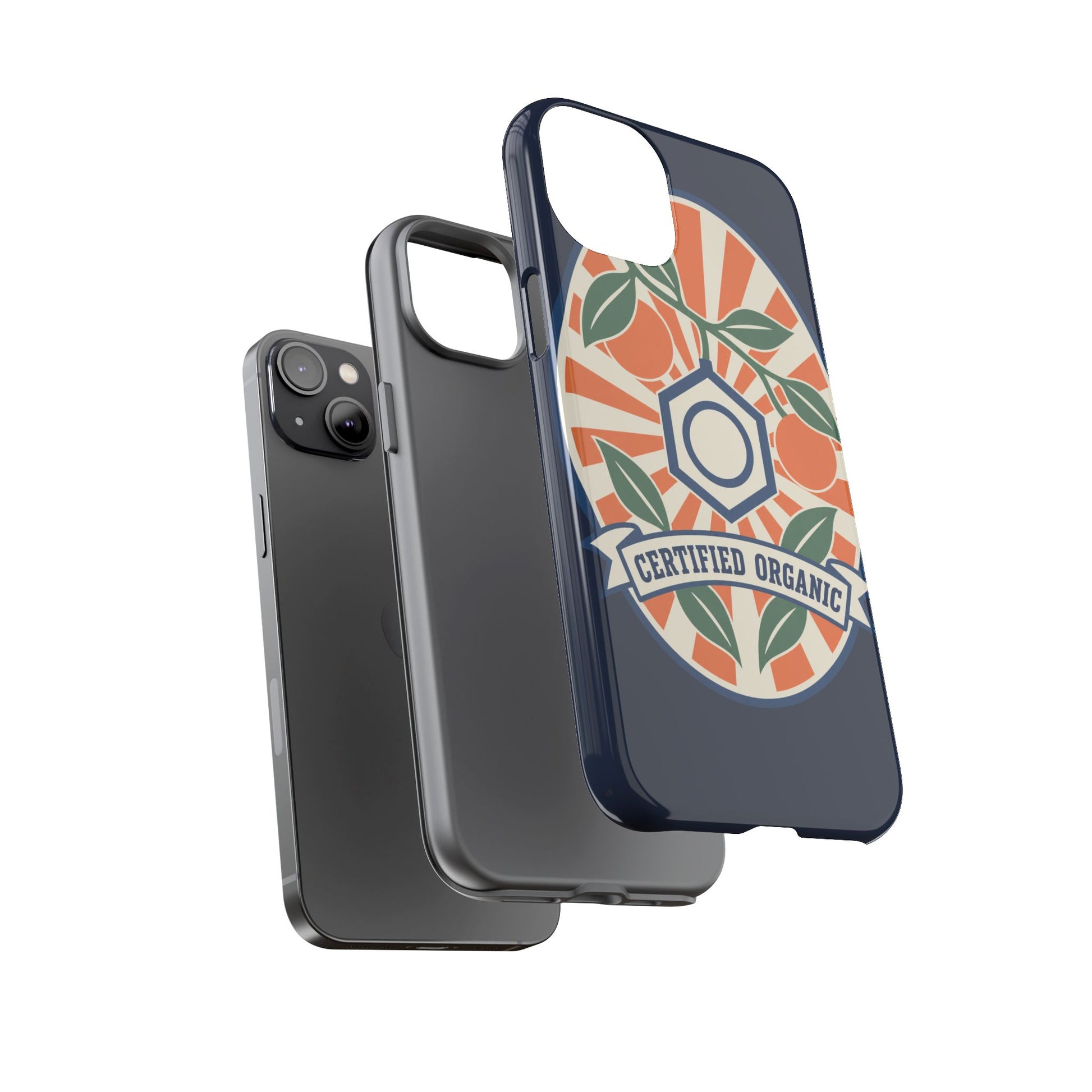 Certified Organic Chemistry - Tough Phone Case (Apple iPhone) 🍊