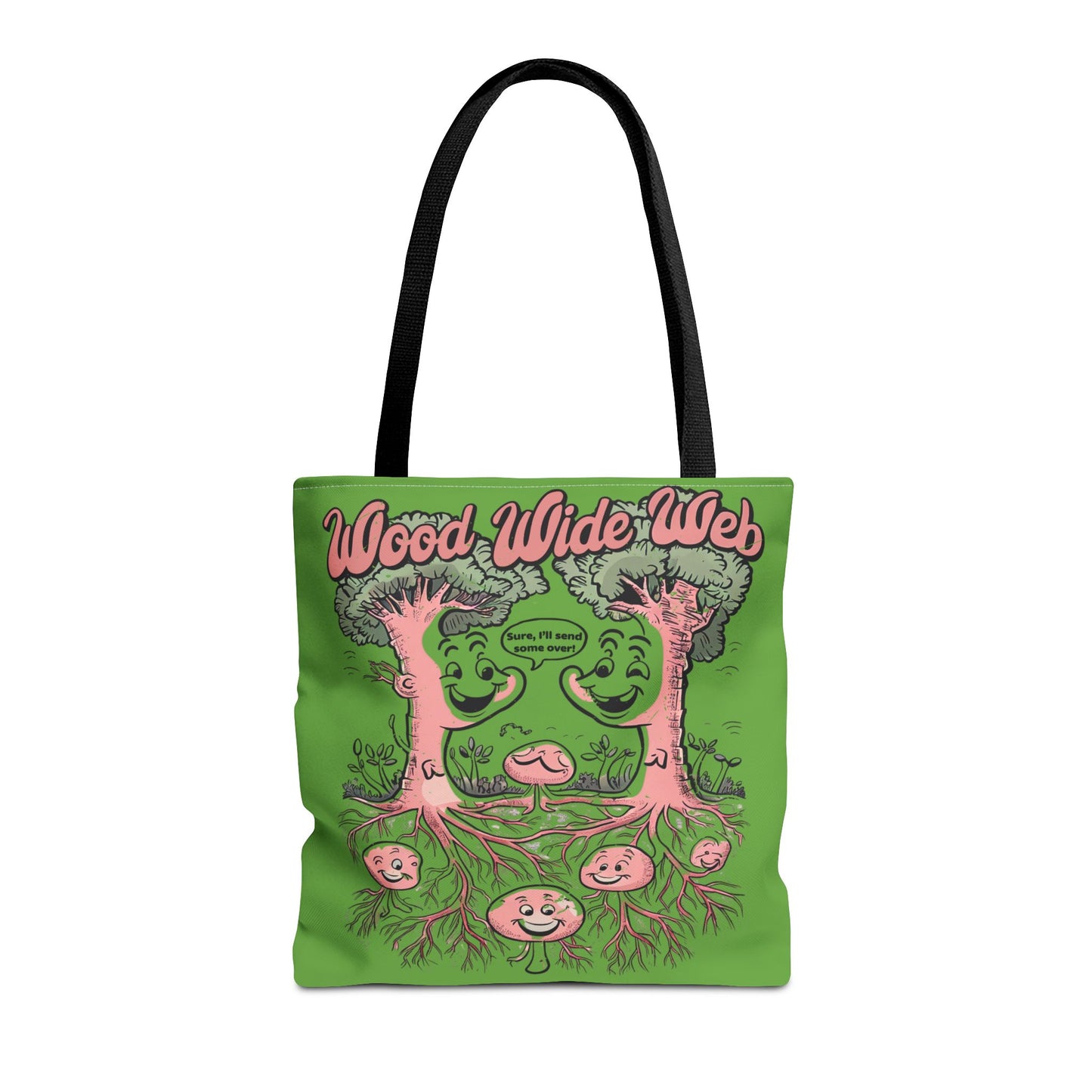 The Wood Wide Web: Nature’s Internet Tote Bag