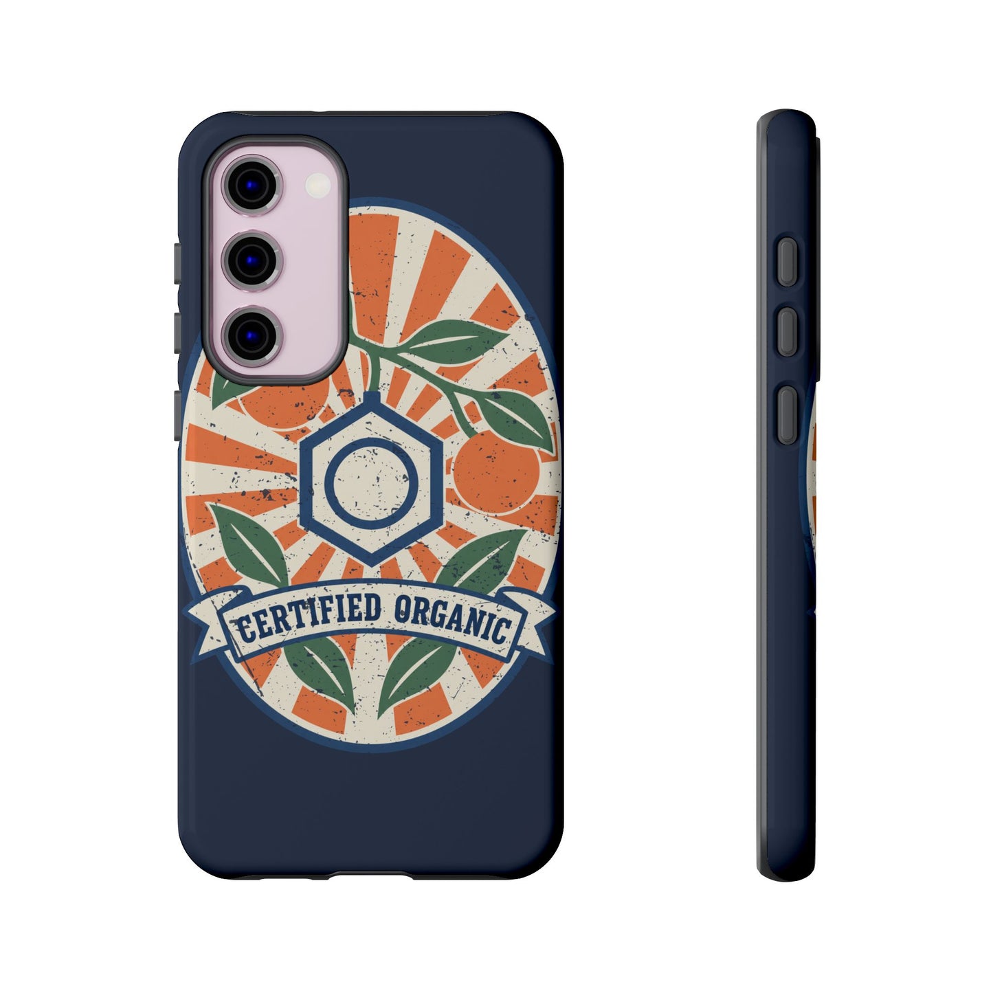 Certified Organic Chemistry - Tough Phone Case (Samsung Galaxy) 🍊