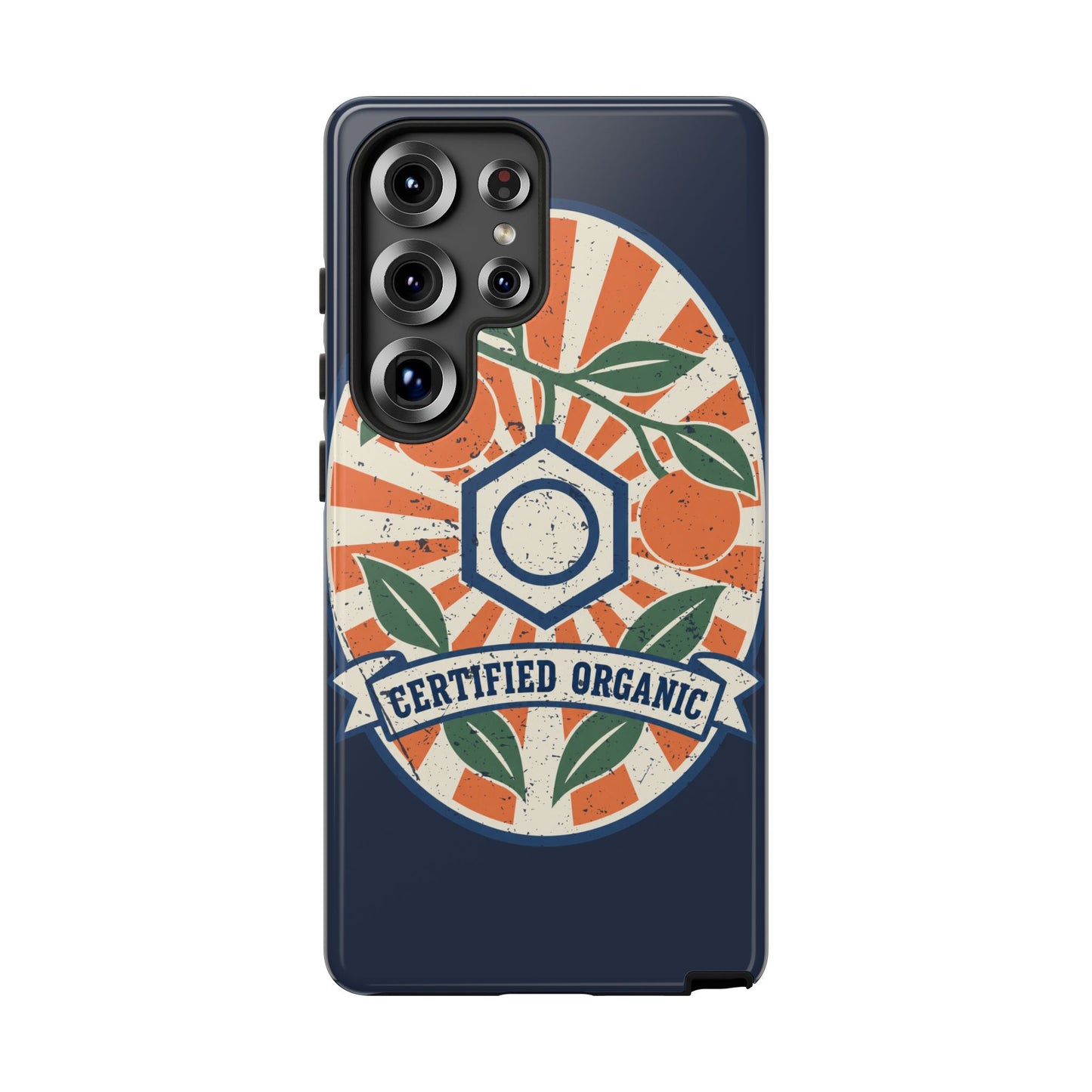Certified Organic Chemistry - Tough Phone Case (Samsung Galaxy) 🍊