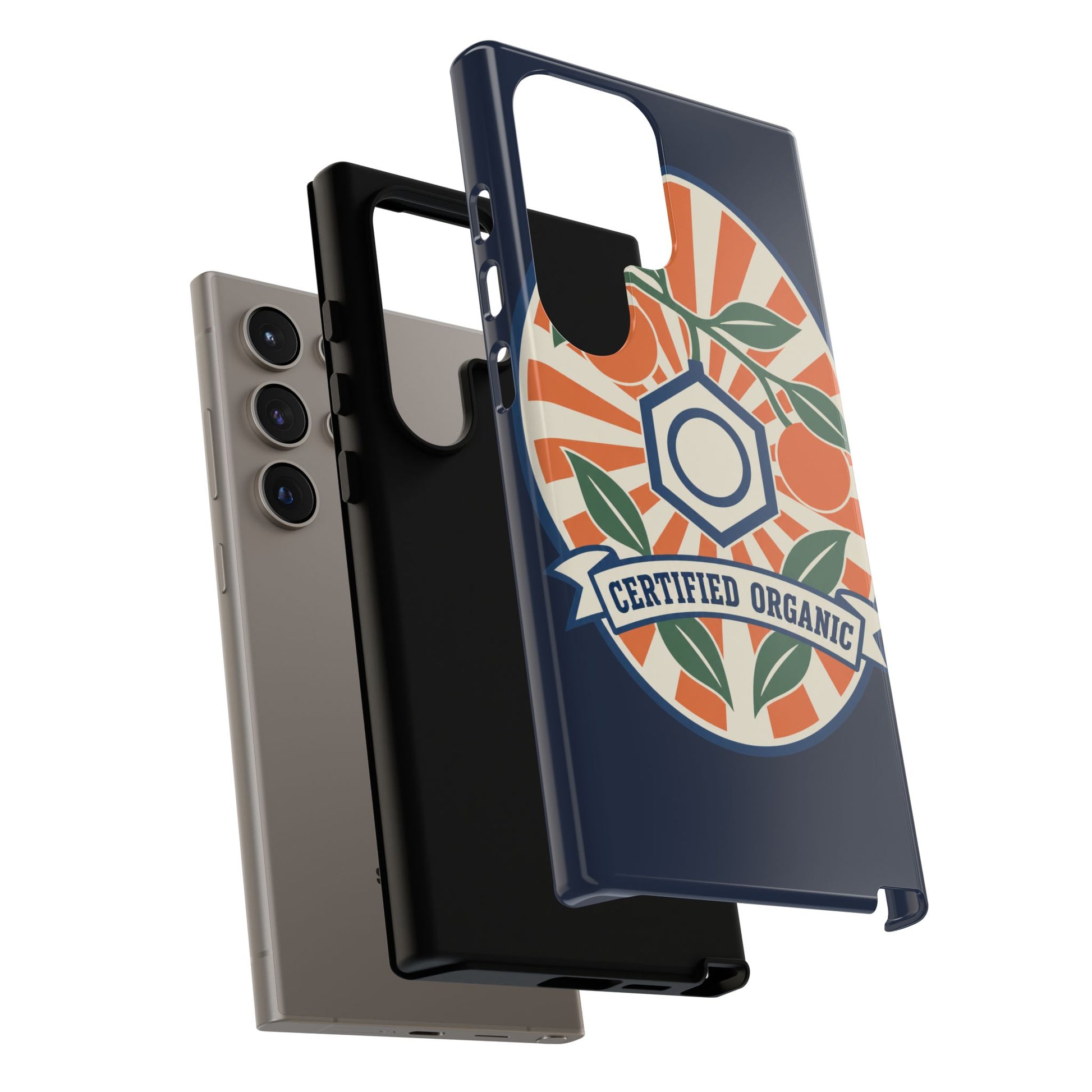 Certified Organic Chemistry - Tough Phone Case (Samsung Galaxy) 🍊