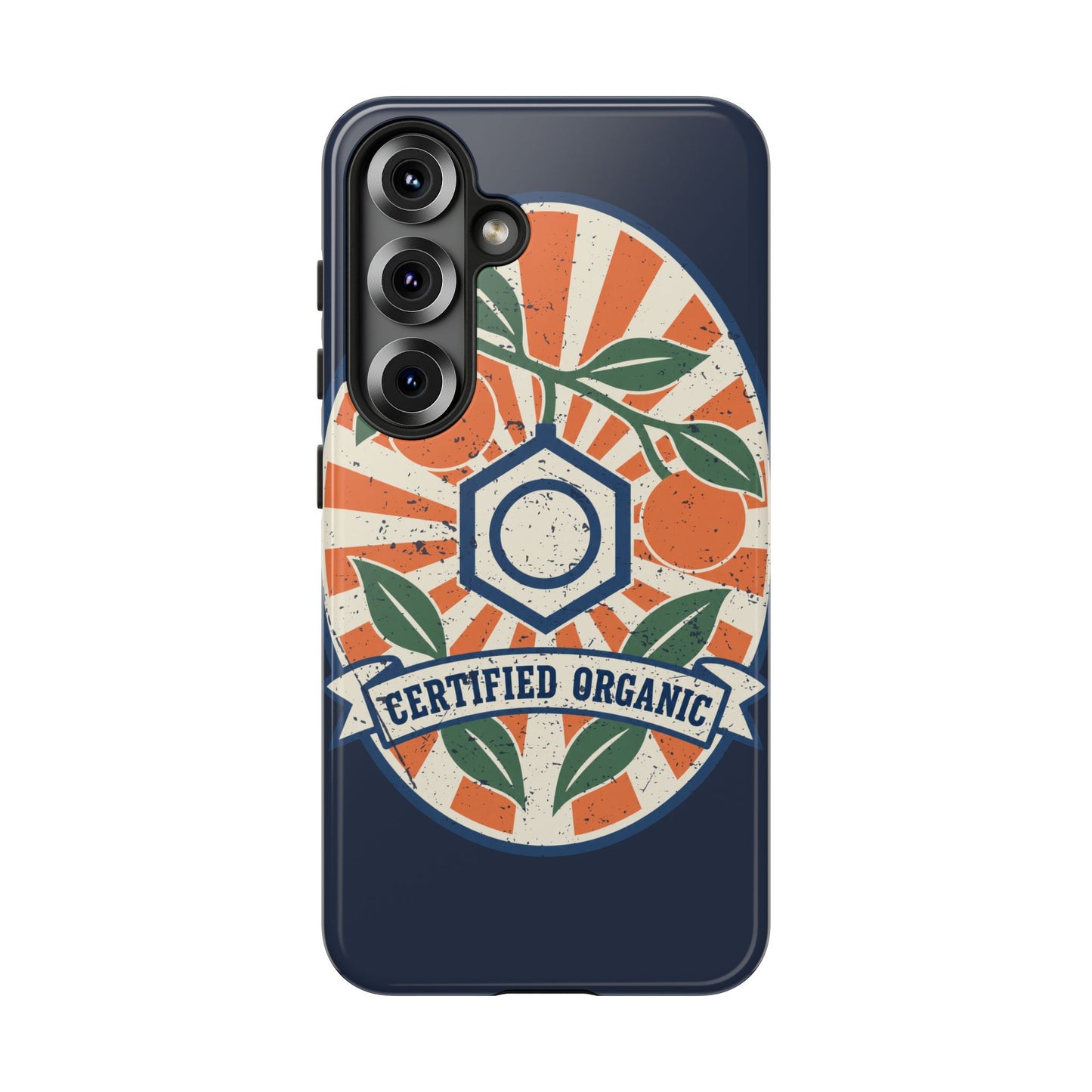 Certified Organic Chemistry - Tough Phone Case (Samsung Galaxy) 🍊