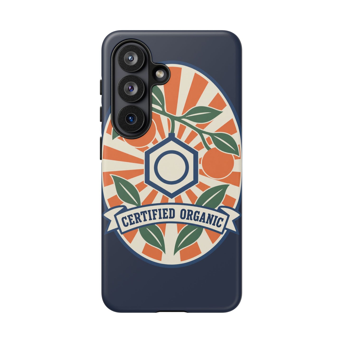Certified Organic Chemistry - Tough Phone Case (Samsung Galaxy) 🍊