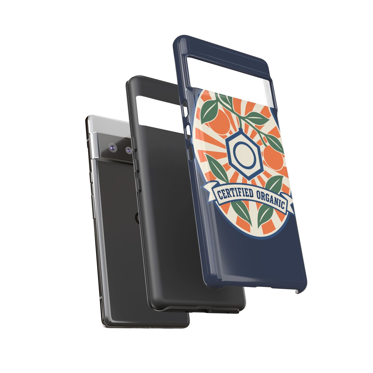 Certified Organic Chemistry - Tough Phone Case (Google Pixel) 🍊