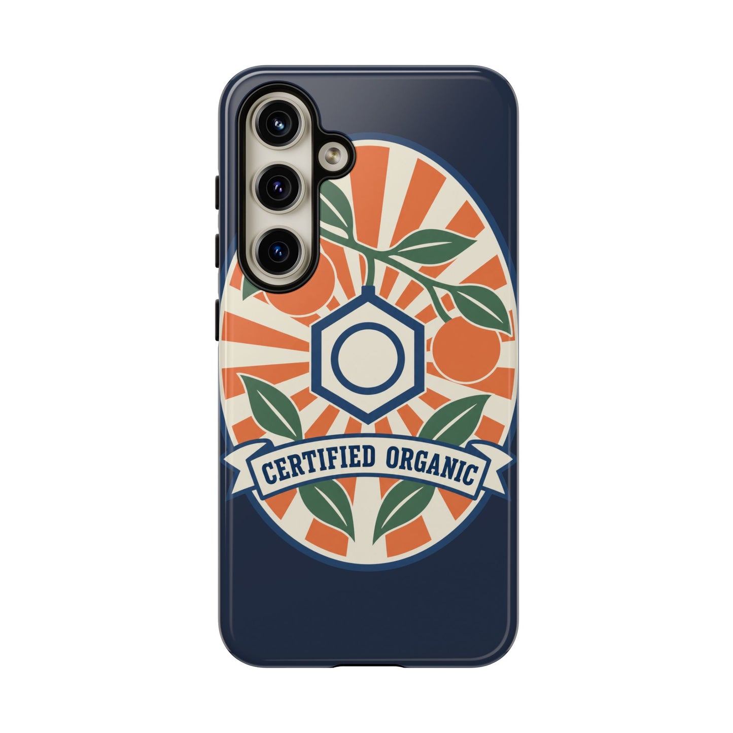 Certified Organic Chemistry - Tough Phone Case (Samsung Galaxy) 🍊