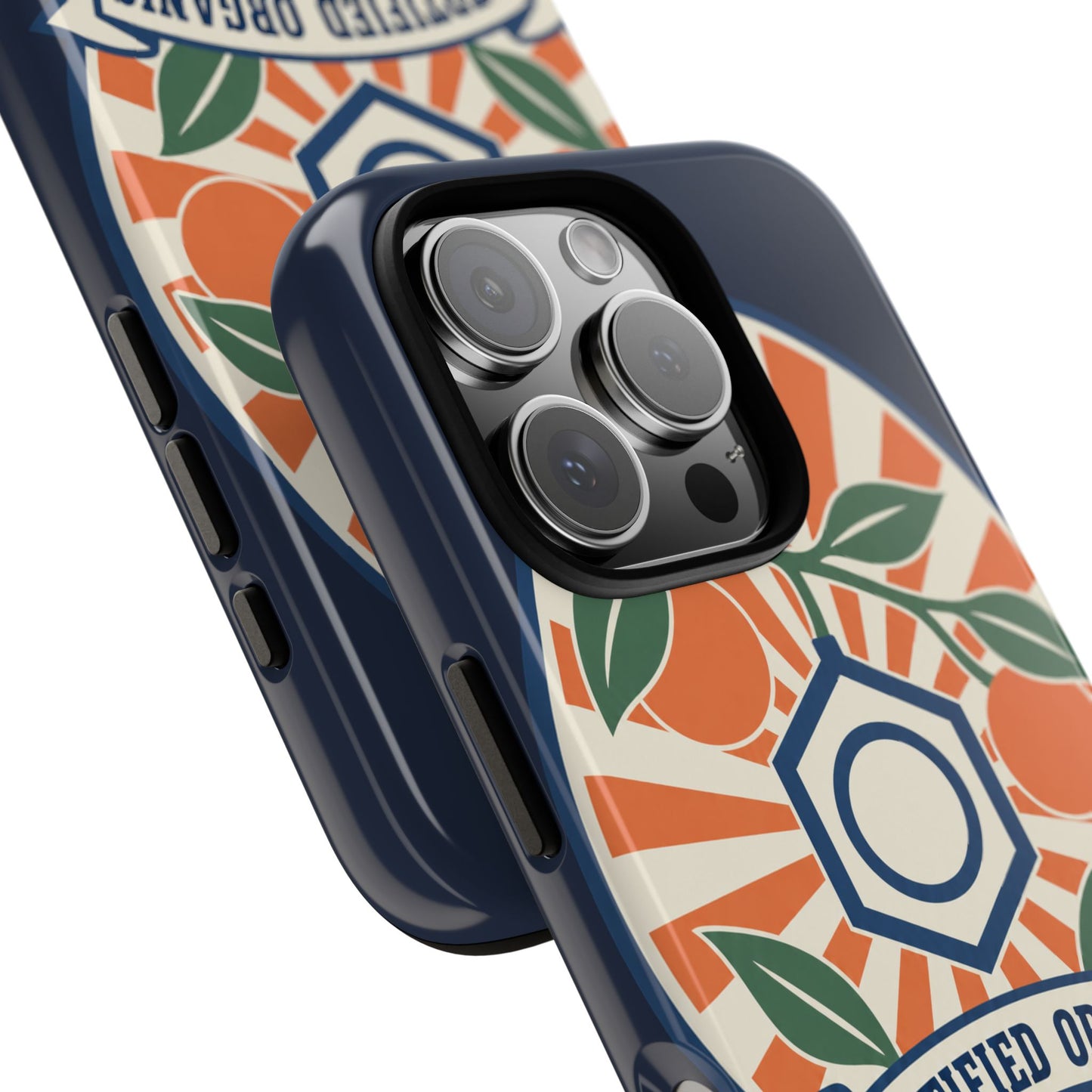 Certified Organic Chemistry - Tough Phone Case (Apple iPhone) 🍊