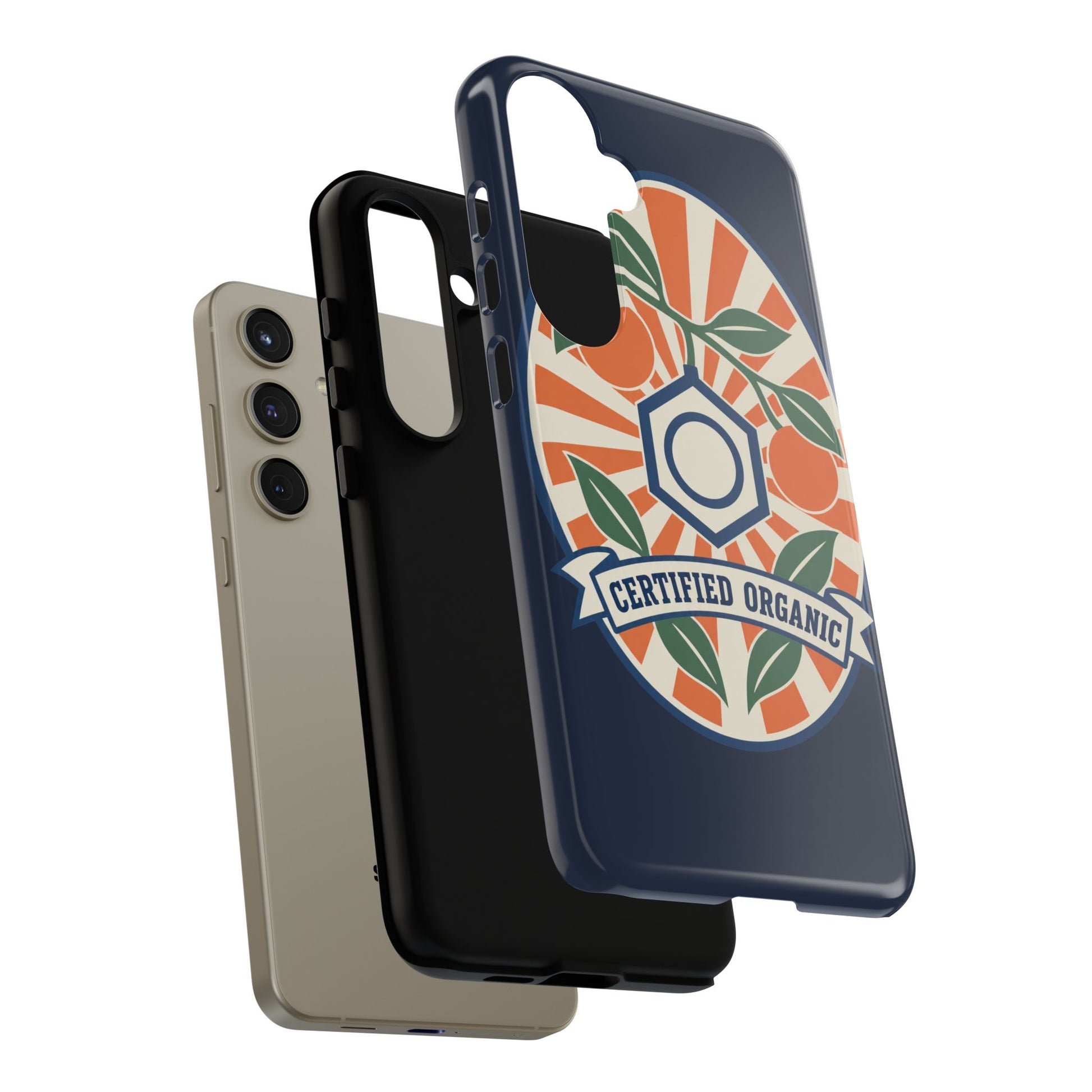 Certified Organic Chemistry - Tough Phone Case (Samsung Galaxy) 🍊