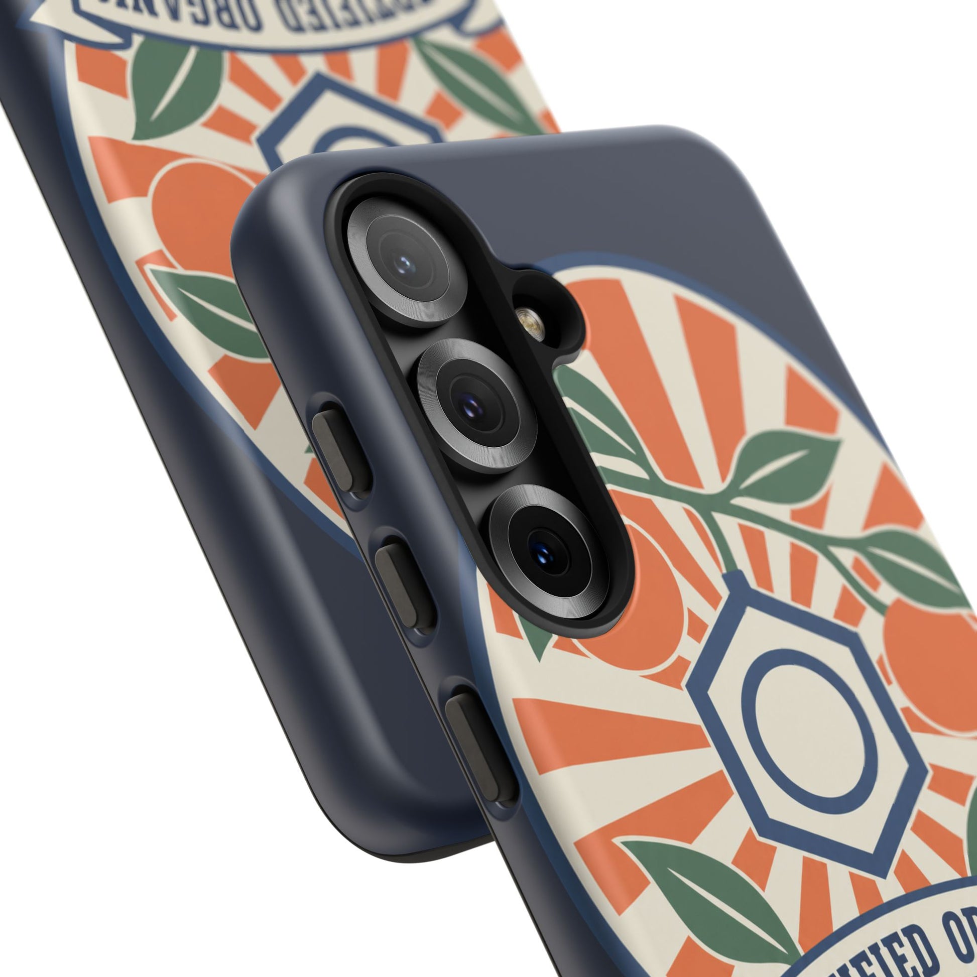 Certified Organic Chemistry - Tough Phone Case (Samsung Galaxy) 🍊