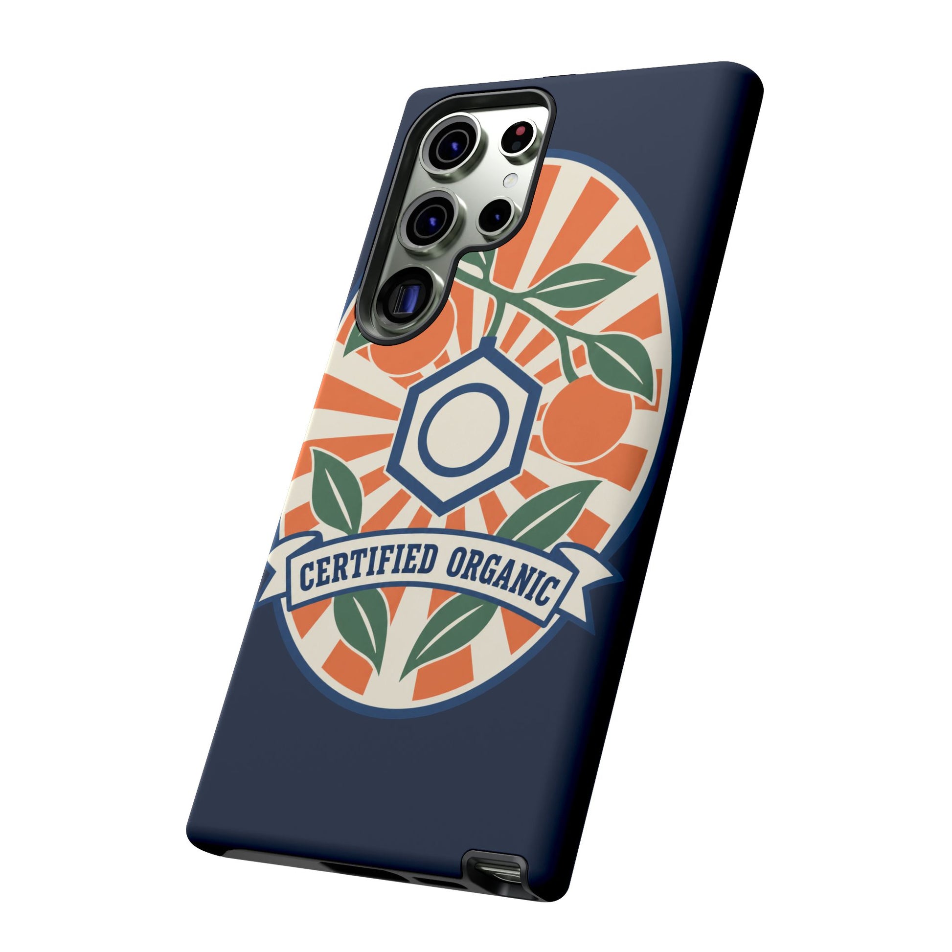 Certified Organic Chemistry - Tough Phone Case (Samsung Galaxy) 🍊