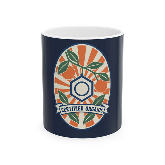Certified Organic Chemistry - Ceramic Mug 🍊