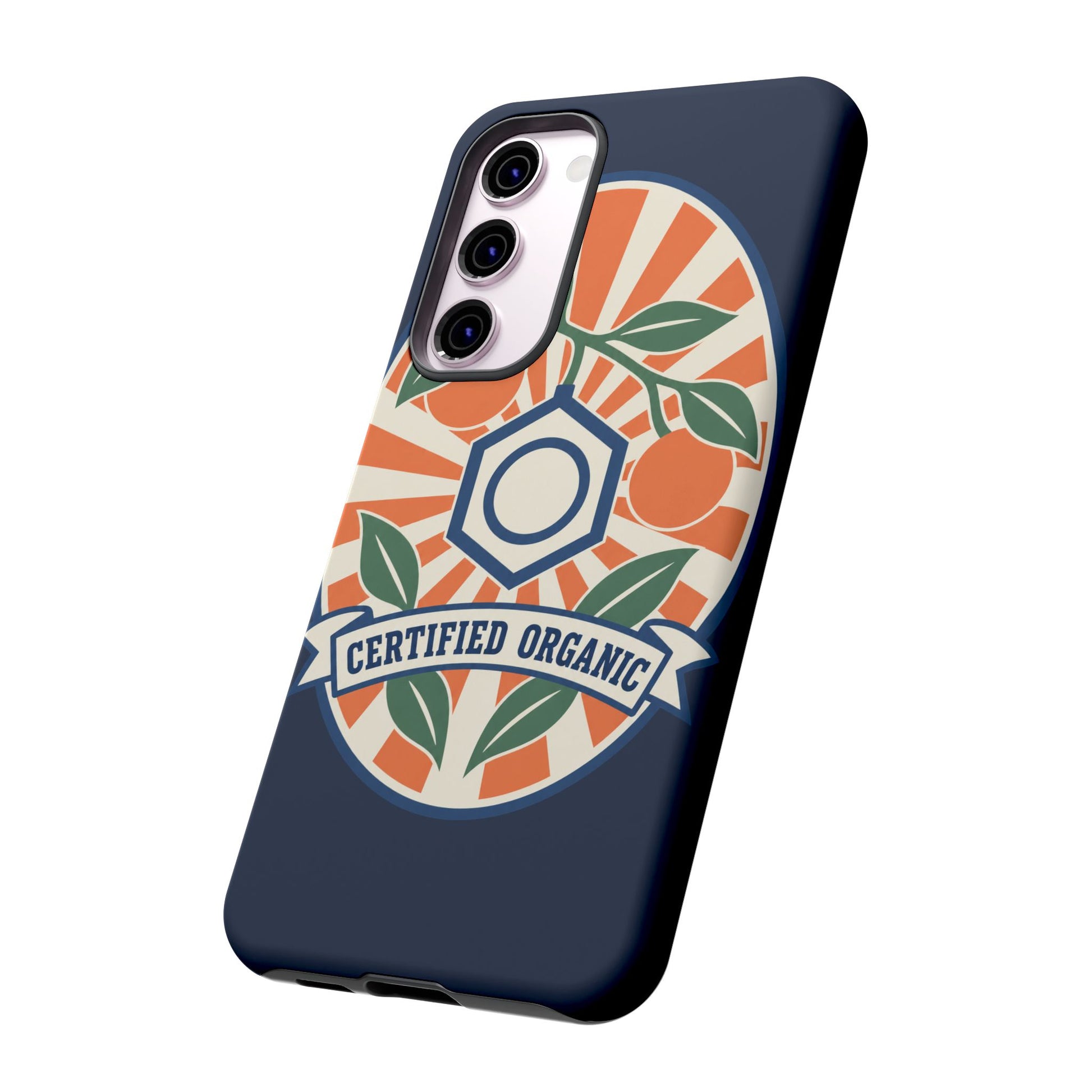 Certified Organic Chemistry - Tough Phone Case (Samsung Galaxy) 🍊