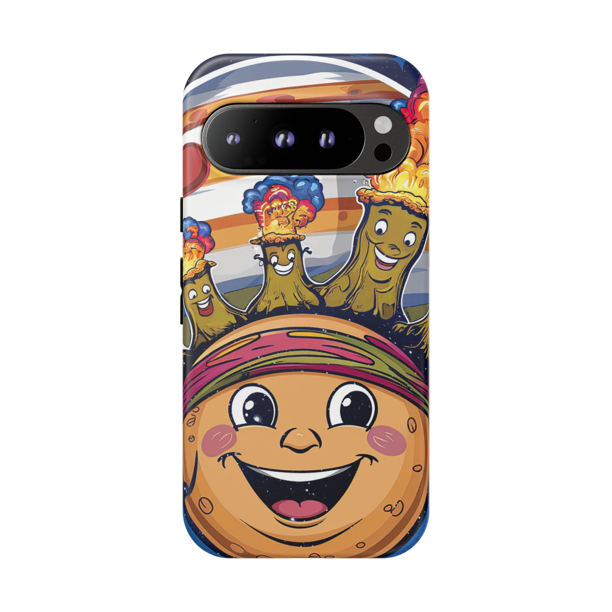 Io: The Ultimate Volcanic Party! Tough Phone Case (Google Pixel)