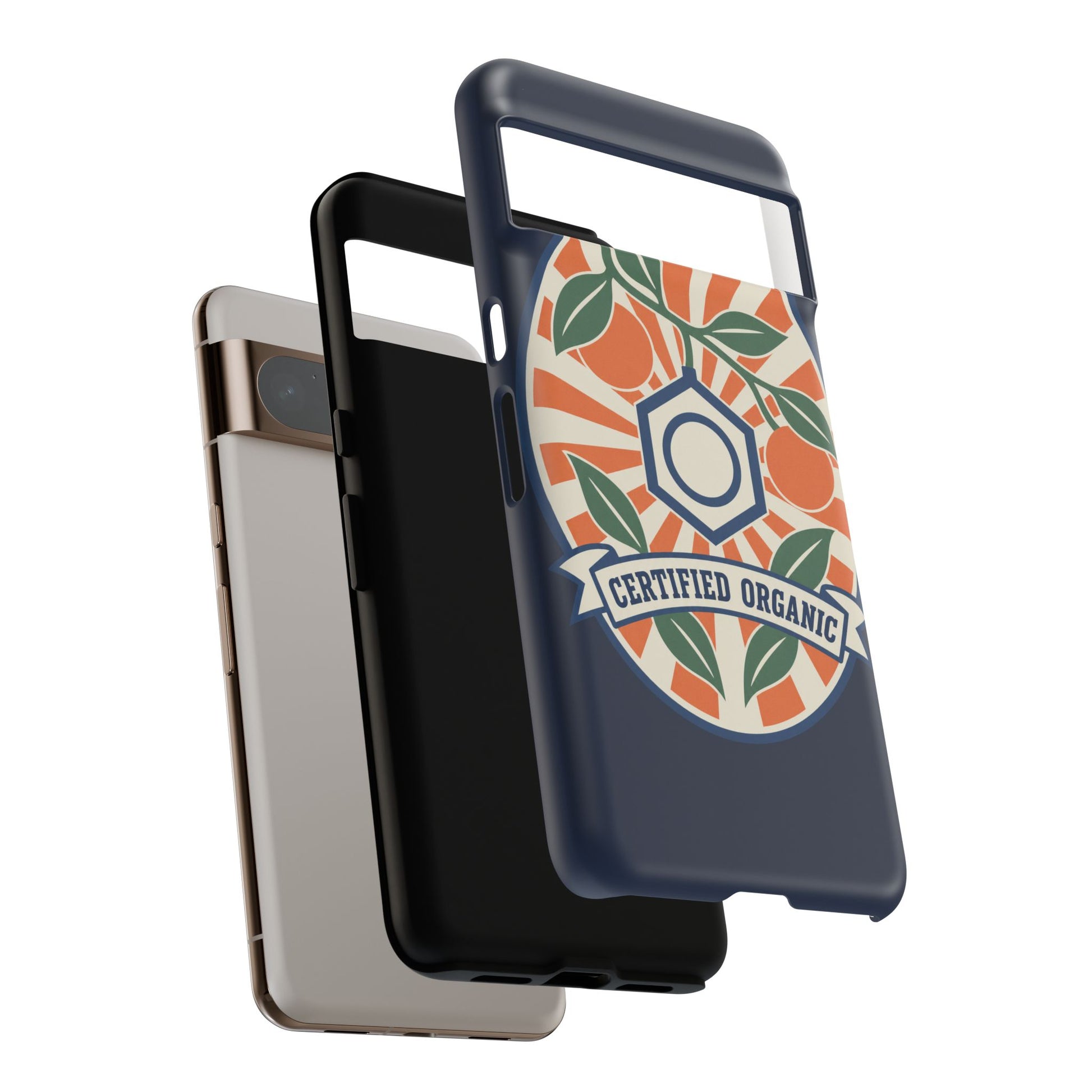 Certified Organic Chemistry - Tough Phone Case (Google Pixel) 🍊