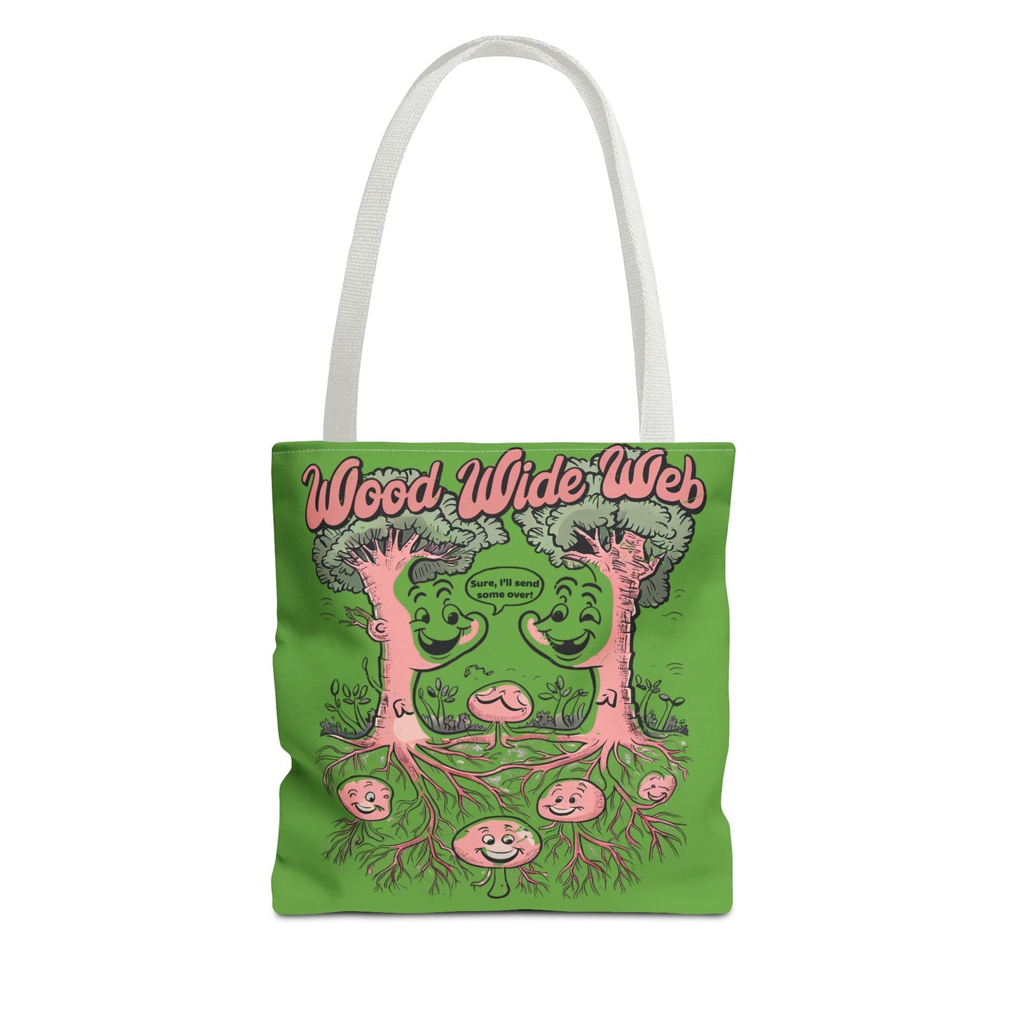 The Wood Wide Web: Nature’s Internet Tote Bag