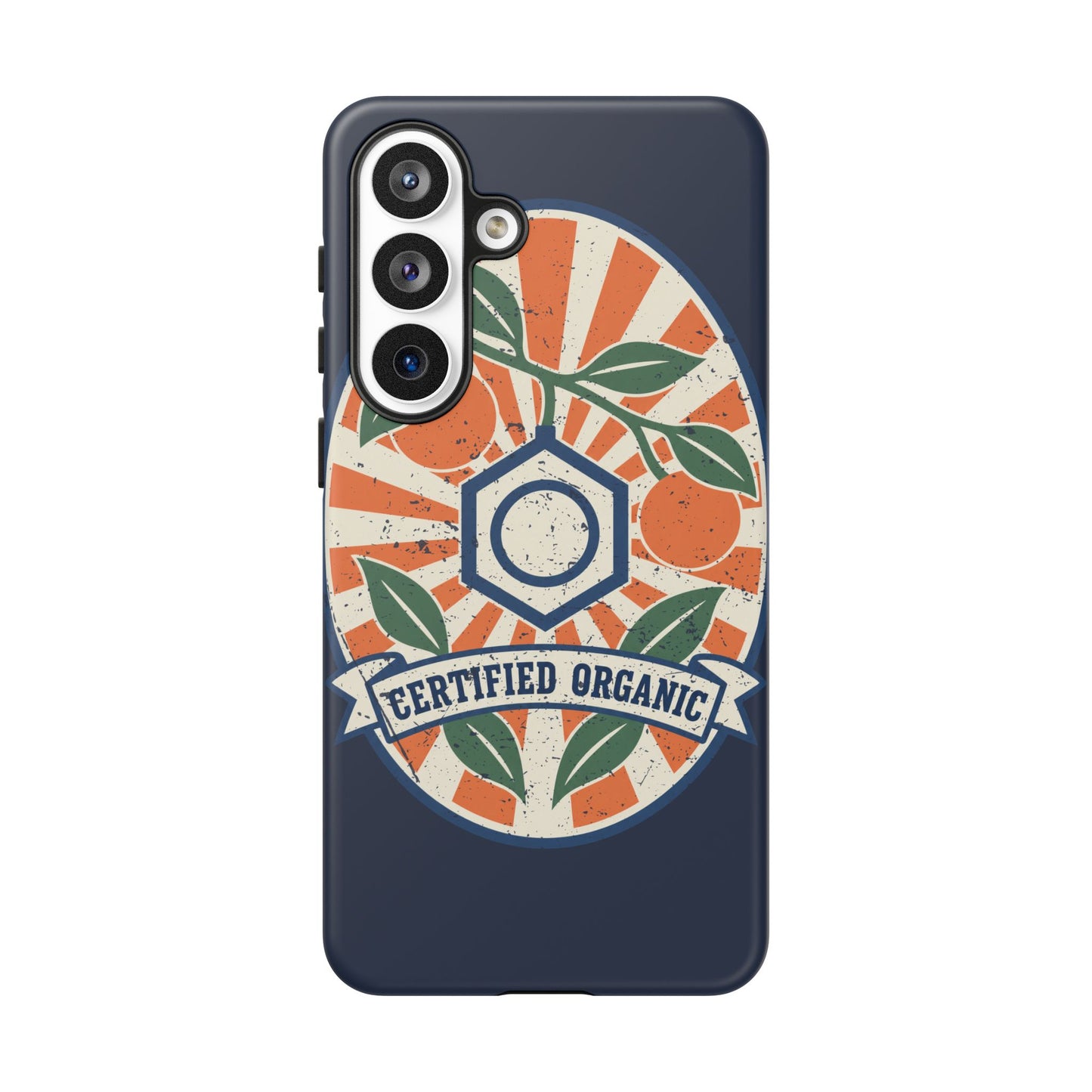 Certified Organic Chemistry - Tough Phone Case (Samsung Galaxy) 🍊