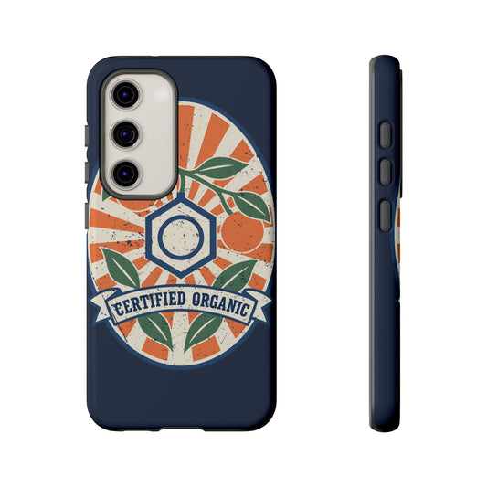 Certified Organic Chemistry - Tough Phone Case (Samsung Galaxy) 🍊