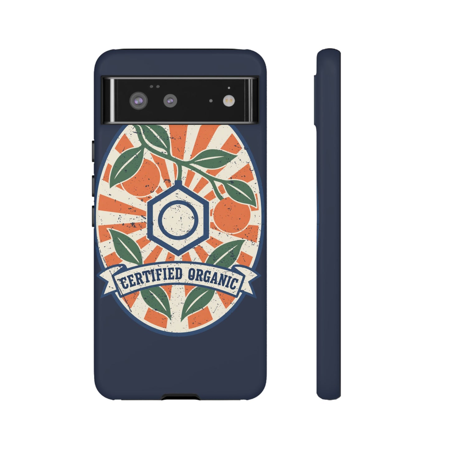 Certified Organic Chemistry - Tough Phone Case (Google Pixel) 🍊