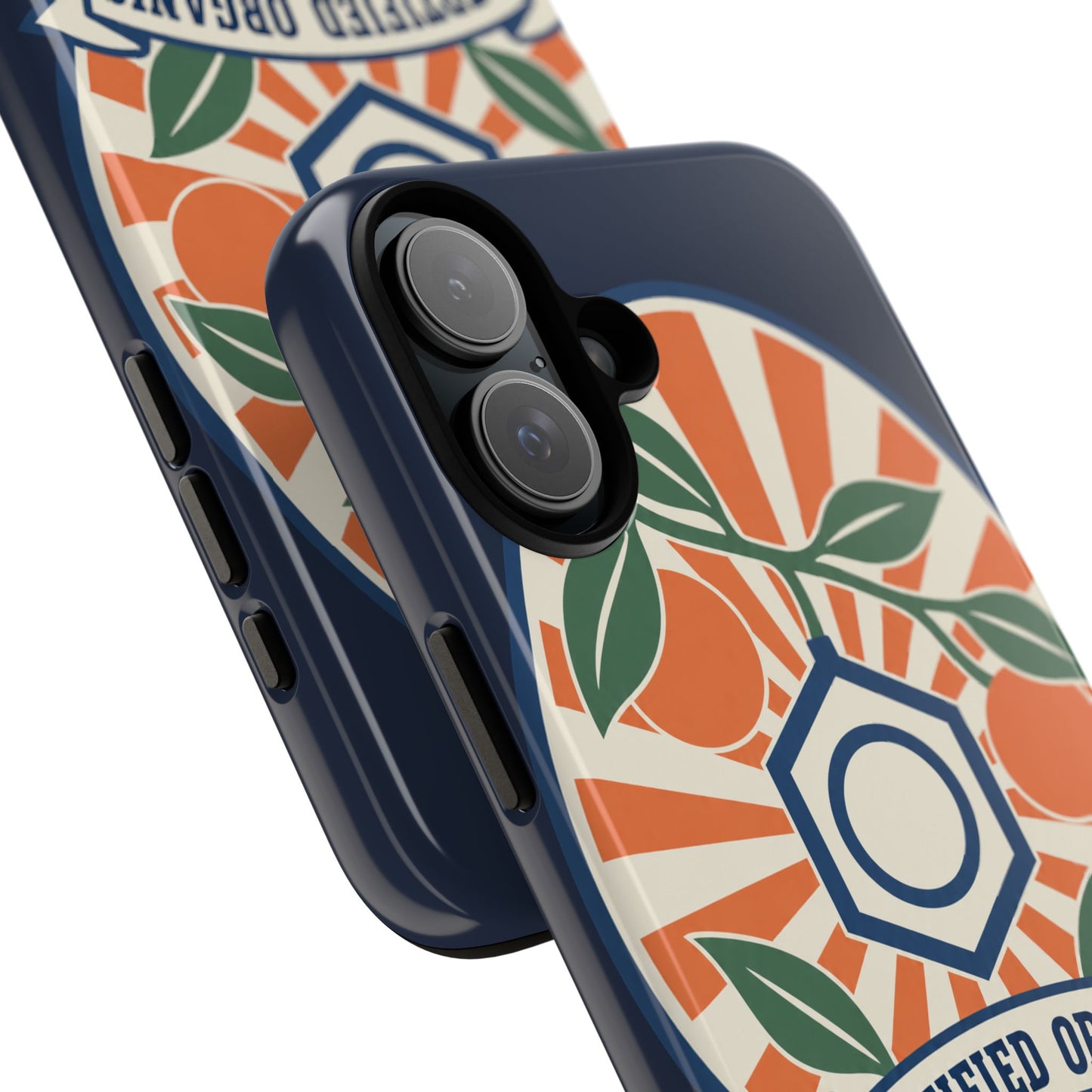 Certified Organic Chemistry - Tough Phone Case (Apple iPhone) 🍊