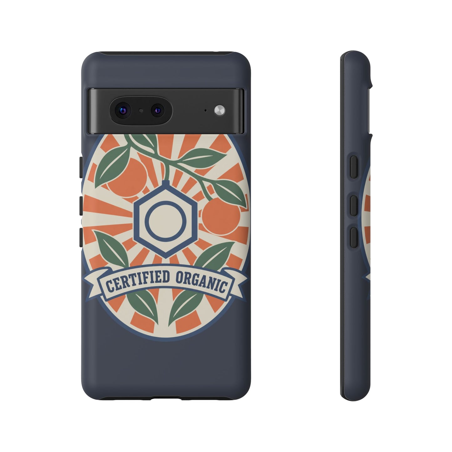 Certified Organic Chemistry - Tough Phone Case (Google Pixel) 🍊