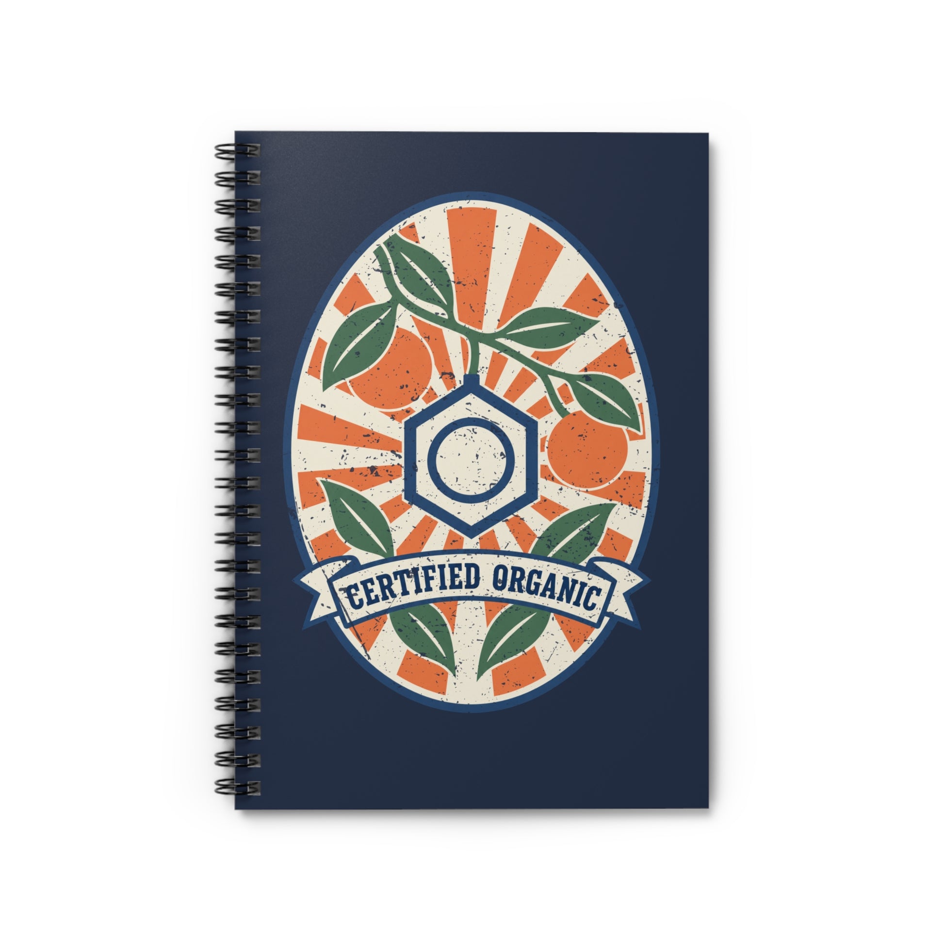 Certified Organic Chemistry - Spiral Notebook 🍊