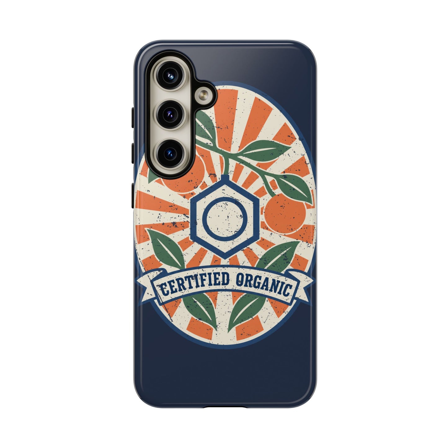 Certified Organic Chemistry - Tough Phone Case (Samsung Galaxy) 🍊